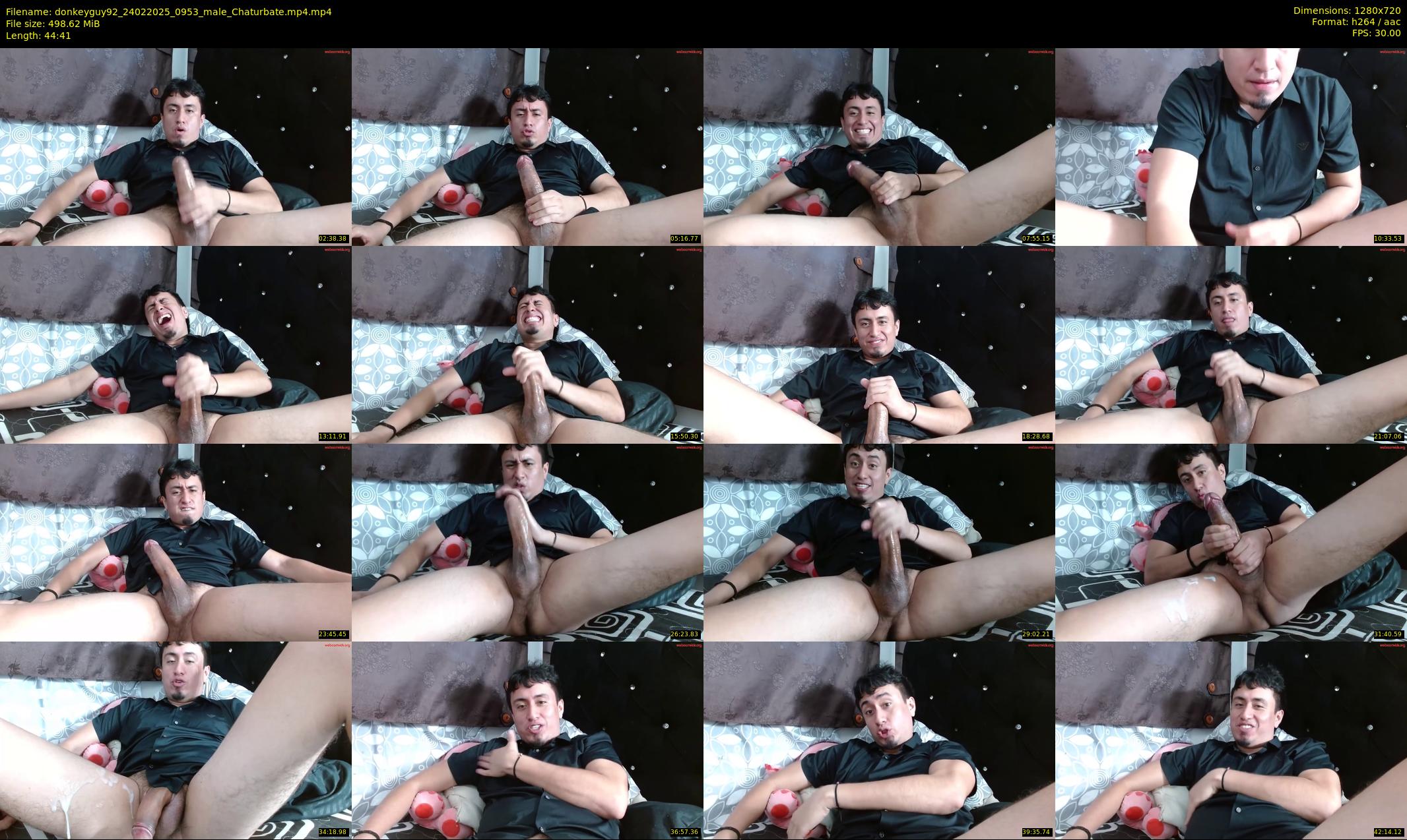 donkeyguy92 — Chaturbate Male stripcam clip, Feb 24, 2025