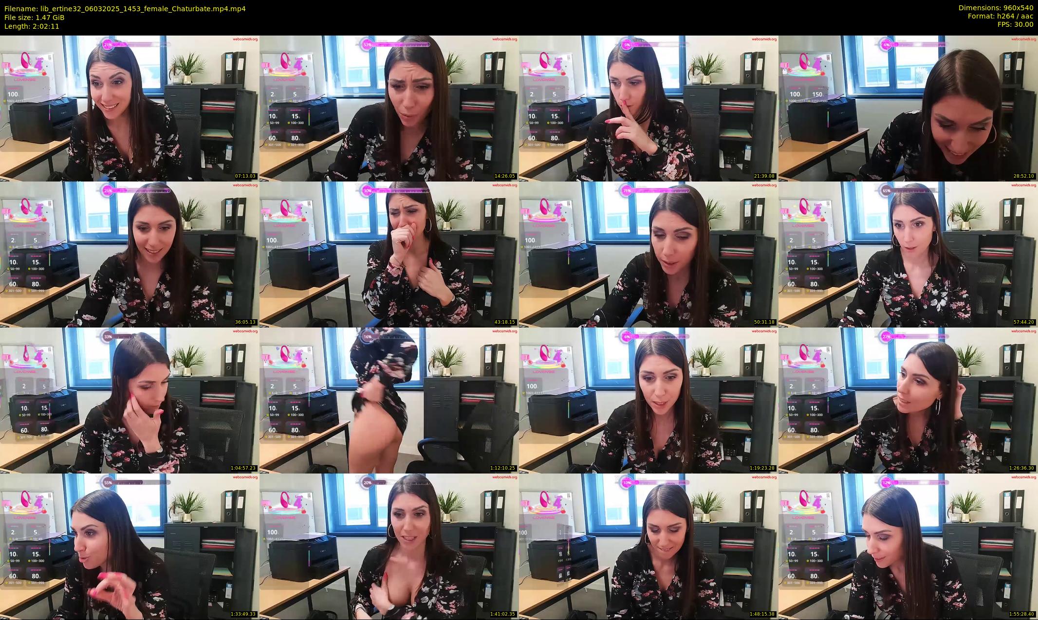 lib_ertine32 — Chaturbate Female stripcam clip, Mar 6, 2025