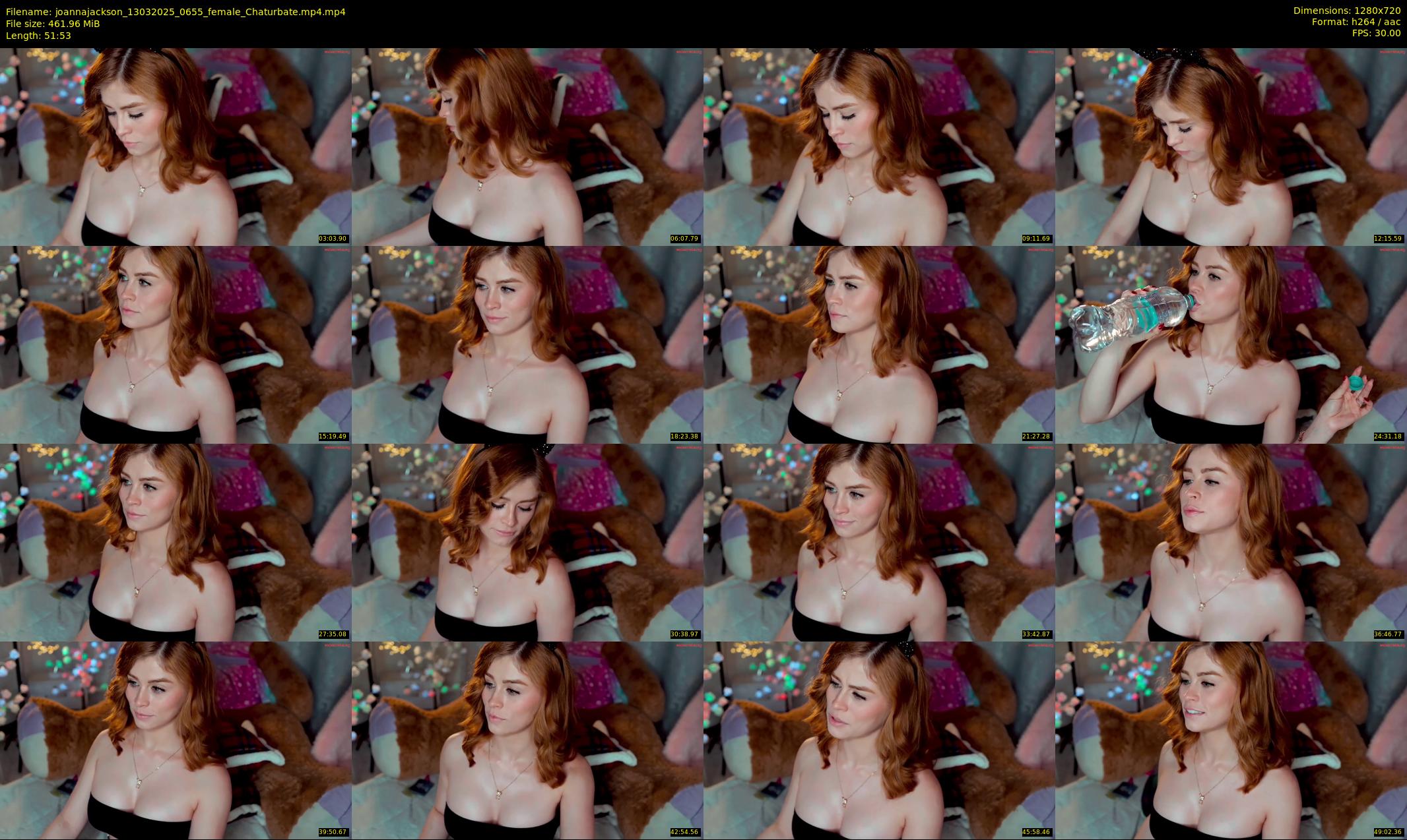 joannajackson — Chaturbate Female stripcam clip, Mar 13, 2025