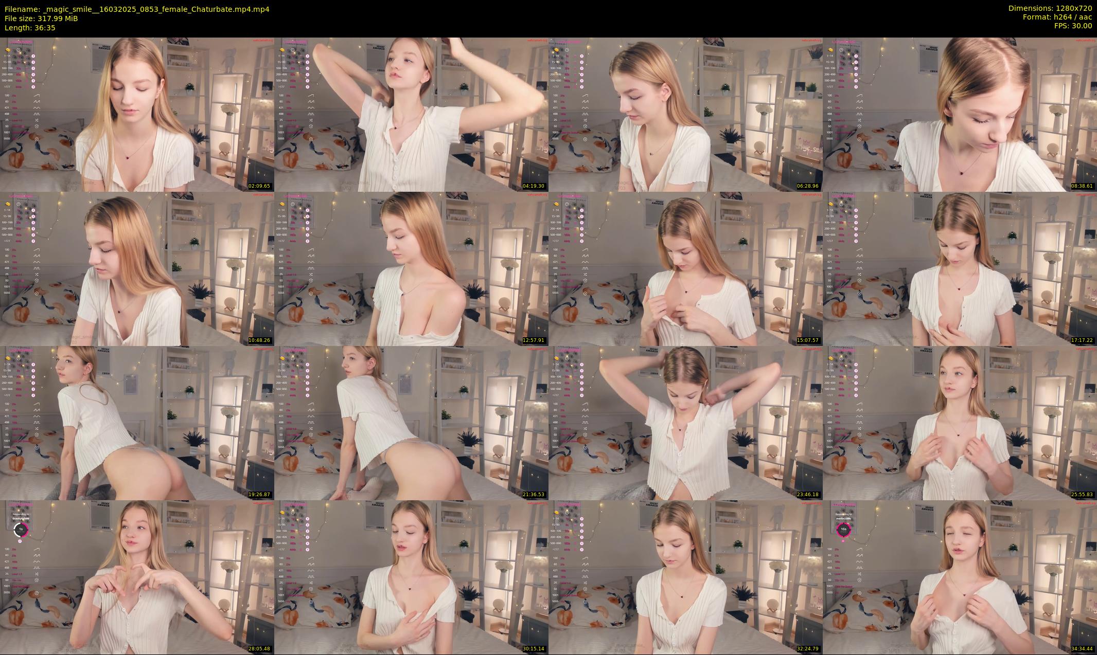 _magic_smile_ — Chaturbate Female stripcam clip, Mar 16, 2025