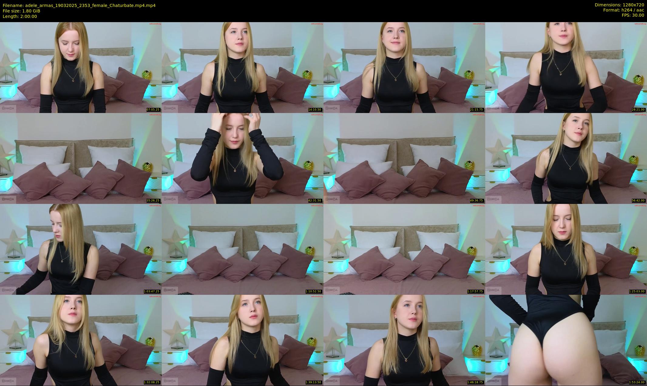 adele_armas — Chaturbate Female stripcam clip, Mar 19, 2025