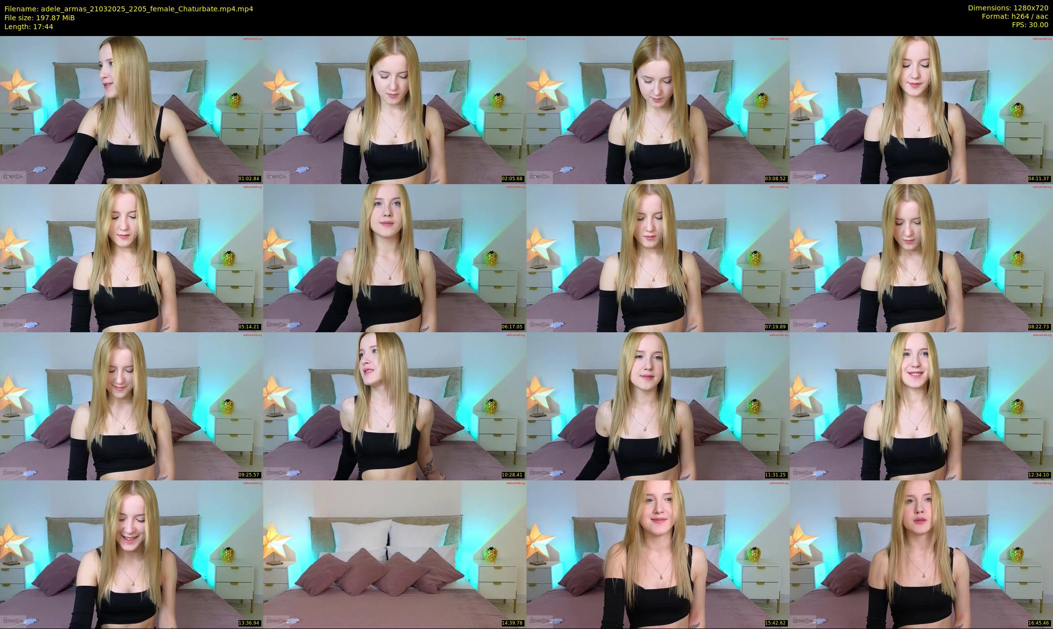 adele_armas — Chaturbate Female stripcam clip, Mar 21, 2025