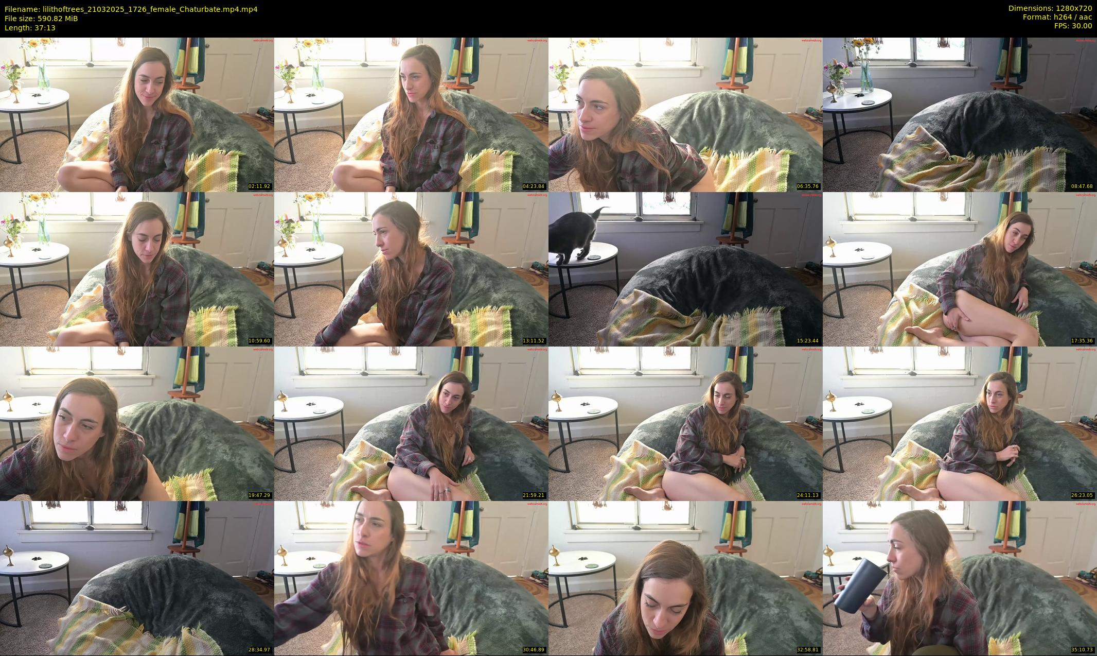 lilithoftrees — Chaturbate Female stripcam clip, Mar 21, 2025