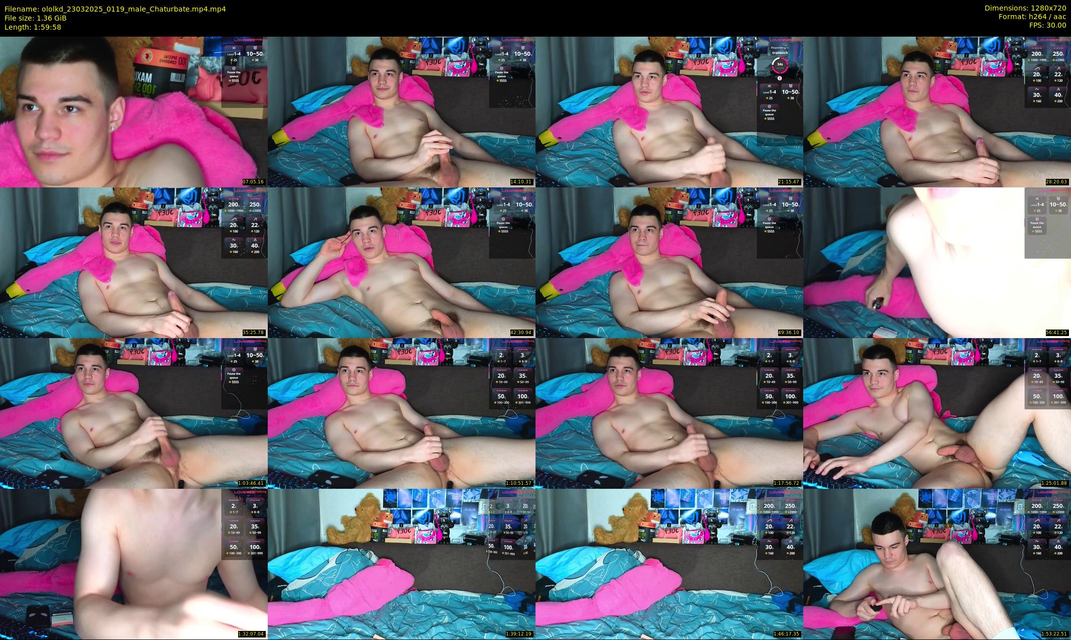 ololkd — Chaturbate Male stripcam clip, Mar 22, 2025