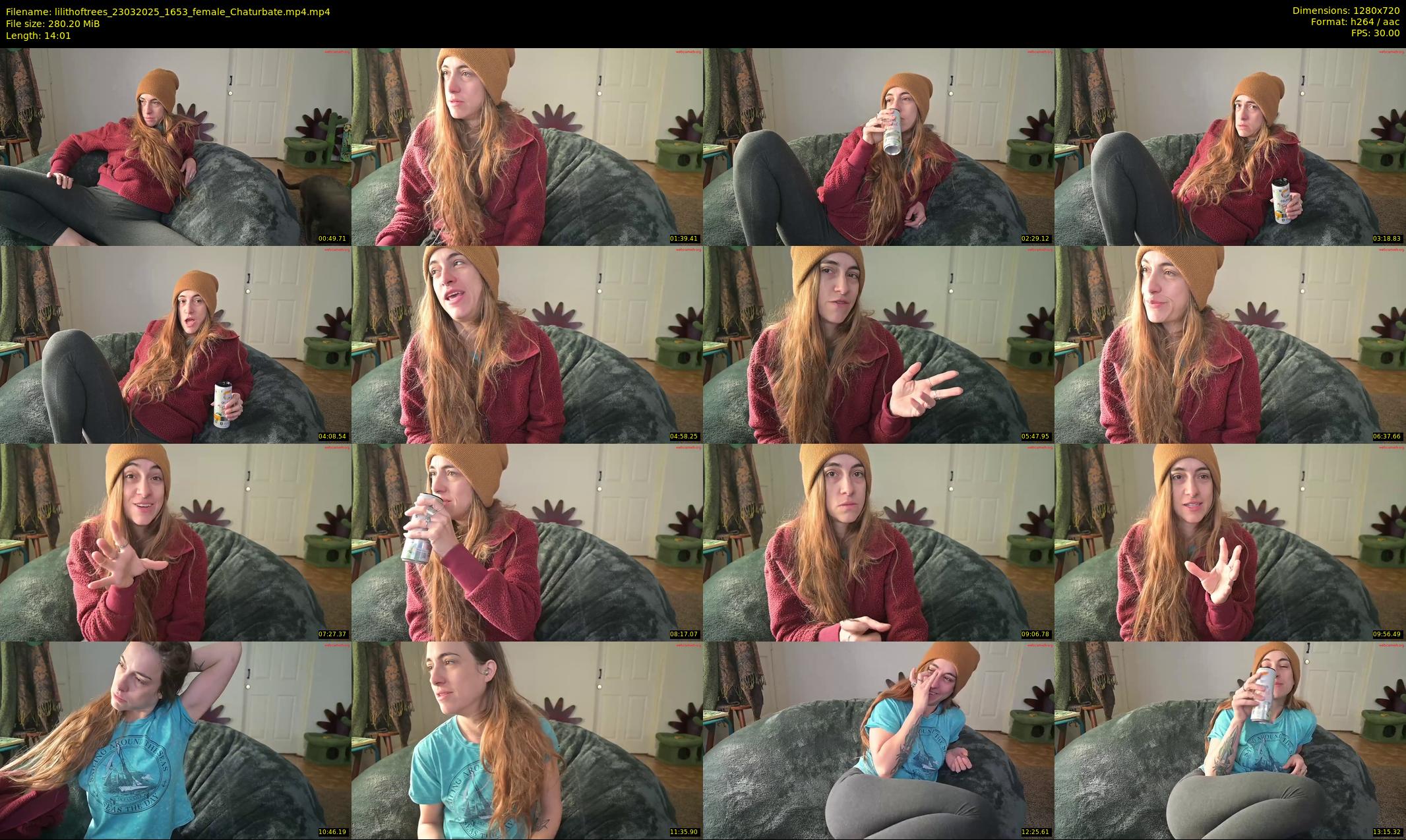 lilithoftrees — Chaturbate Female stripcam clip, Mar 23, 2025