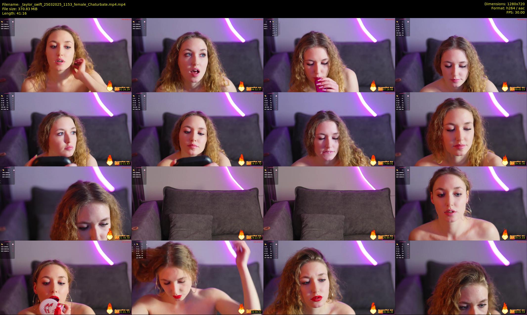 _taylor_swift — Chaturbate Female stripcam clip, Mar 25, 2025