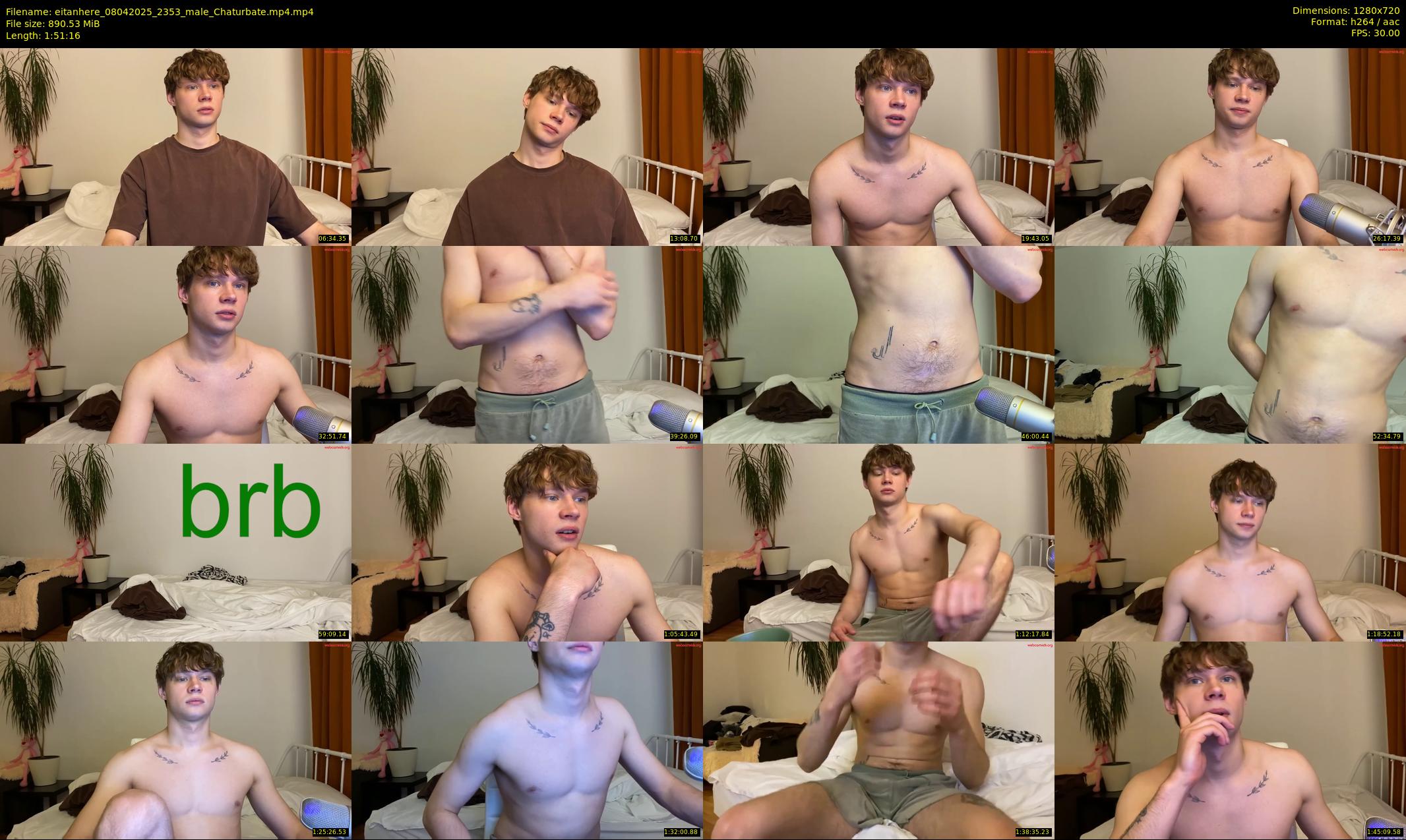 eitanhere — Chaturbate Male stripcam clip, Apr 8, 2025