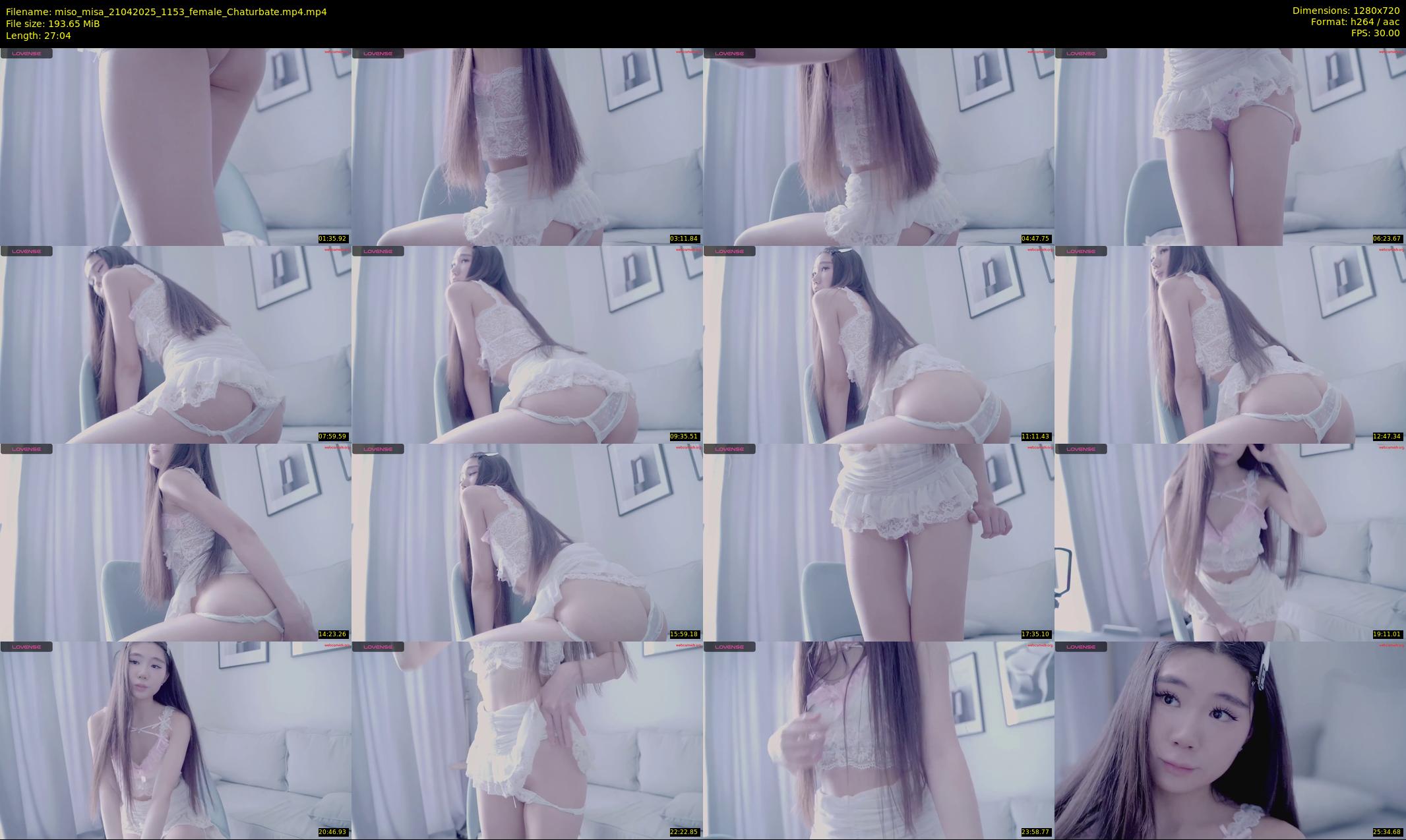 miso_misa — Chaturbate Female stripcam clip, Apr 21, 2025