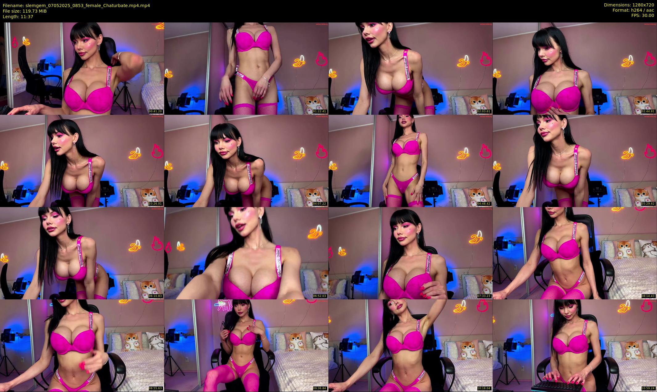 slemgem — Chaturbate Couple stripcam clip, May 7, 2025