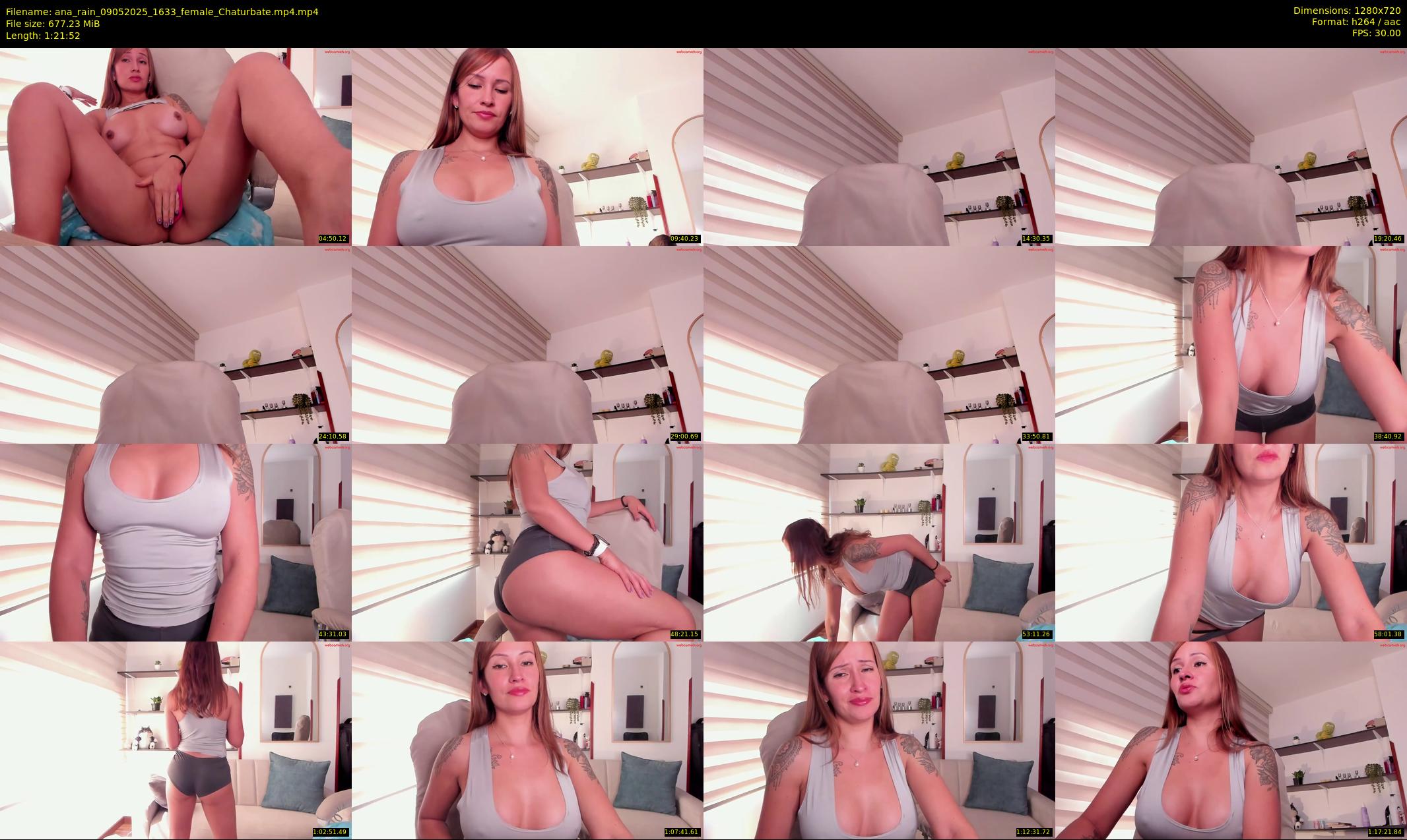 ana_rain — Chaturbate Female stripcam clip, May 9, 2025
