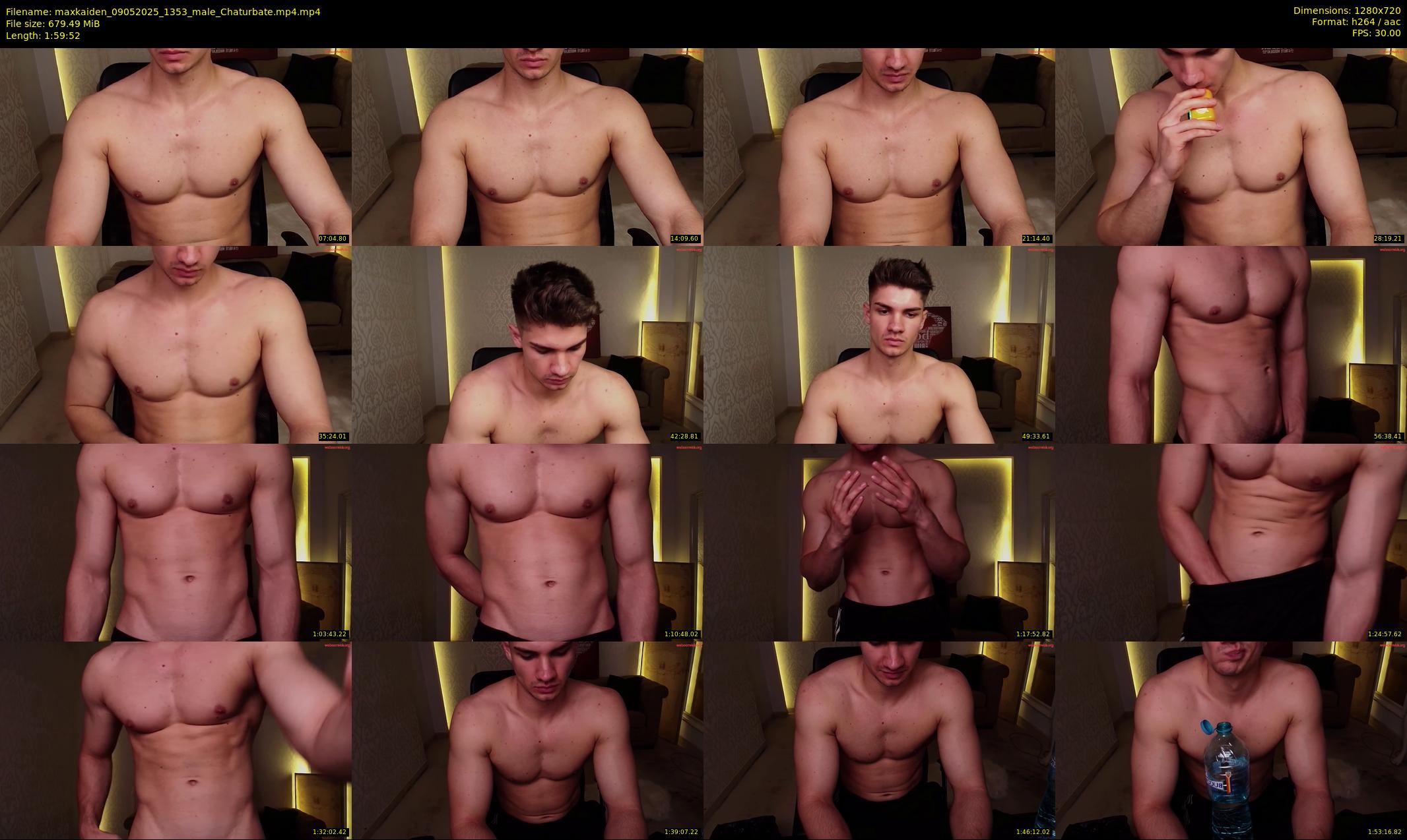 maxkaiden — Chaturbate Male stripcam clip, May 9, 2025