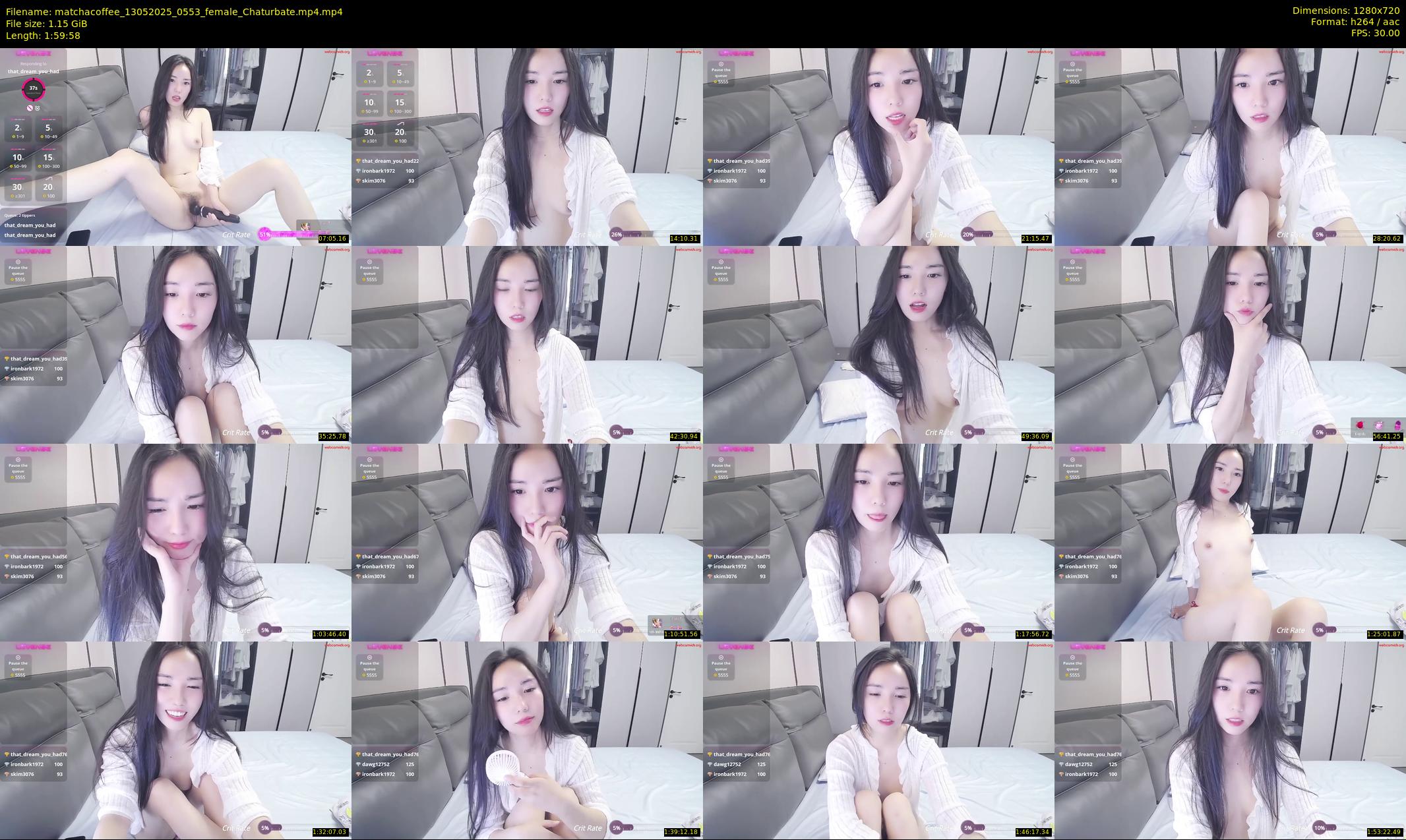matchacoffee — Chaturbate Female stripcam clip, May 13, 2025