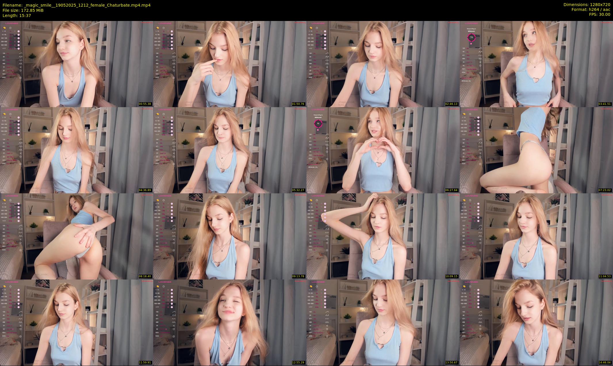 _magic_smile_ — Chaturbate Female stripcam clip, May 19, 2025