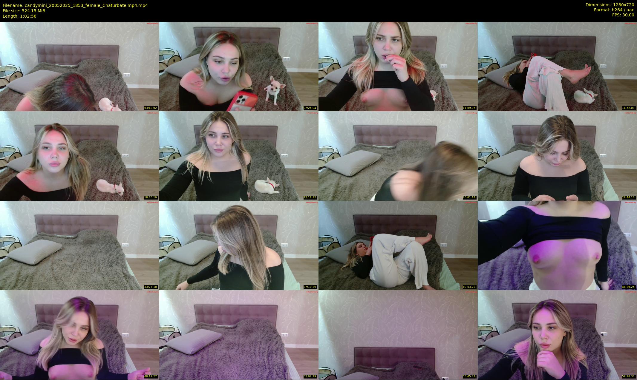 candymini — Chaturbate Female stripcam clip, May 20, 2025