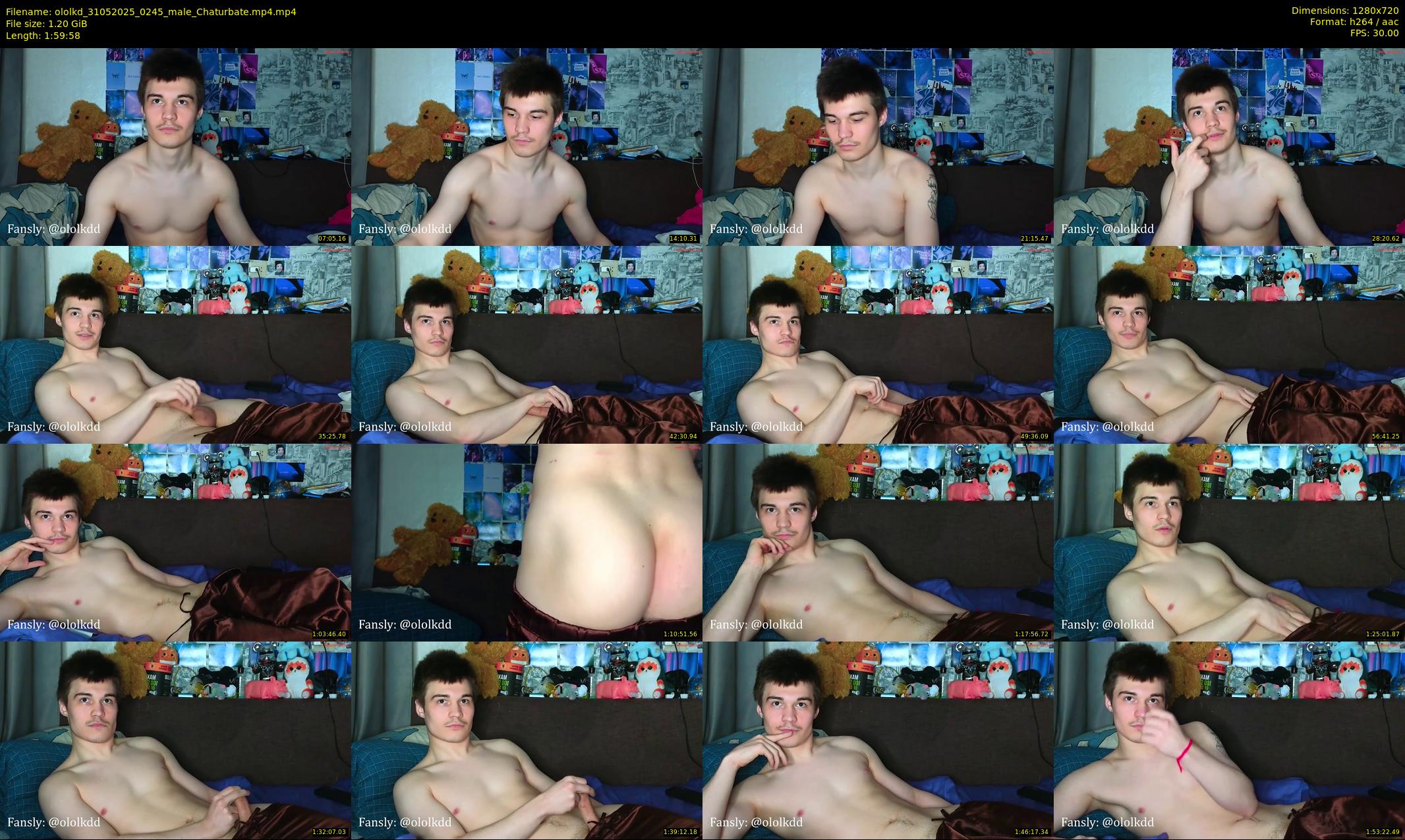 ololkd — Chaturbate Male stripcam clip, May 30, 2025