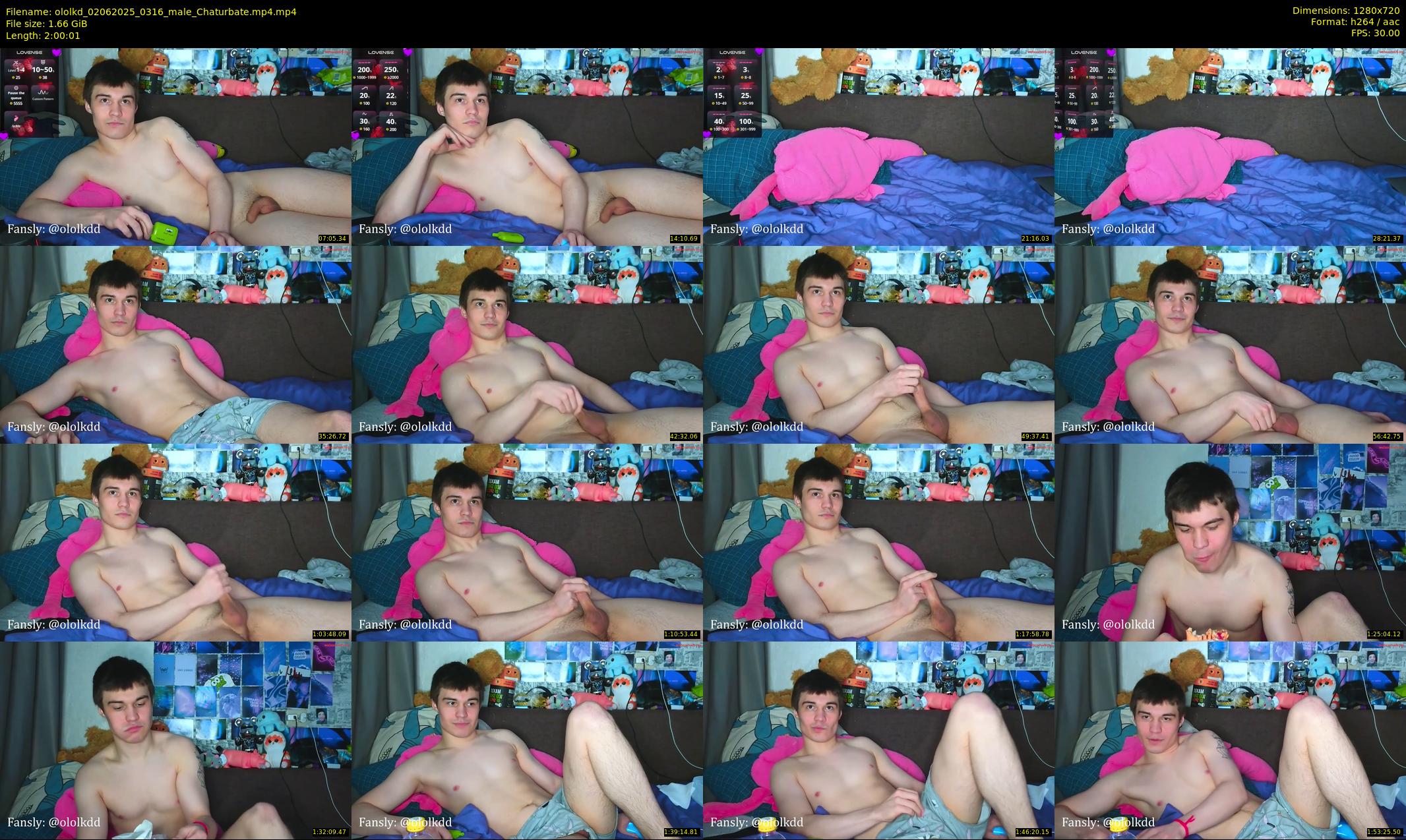 ololkd — Chaturbate Male stripcam clip, Jun 1, 2025