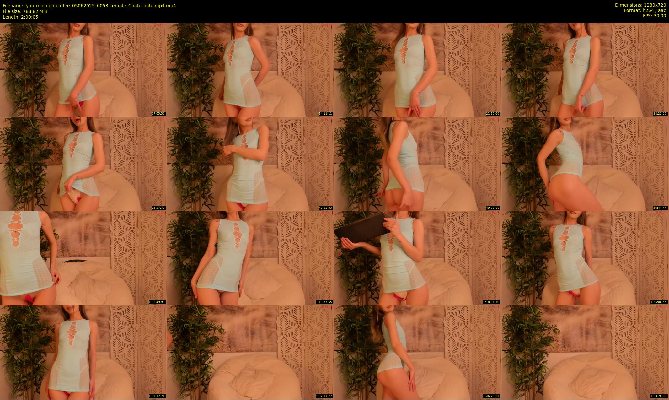 yourmidnightcoffee — Chaturbate Female stripcam clip, Jun 4, 2025