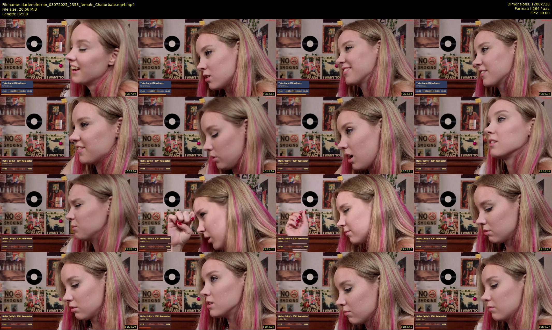 darleneferran — Chaturbate Female stripcam clip, Jul 3, 2025
