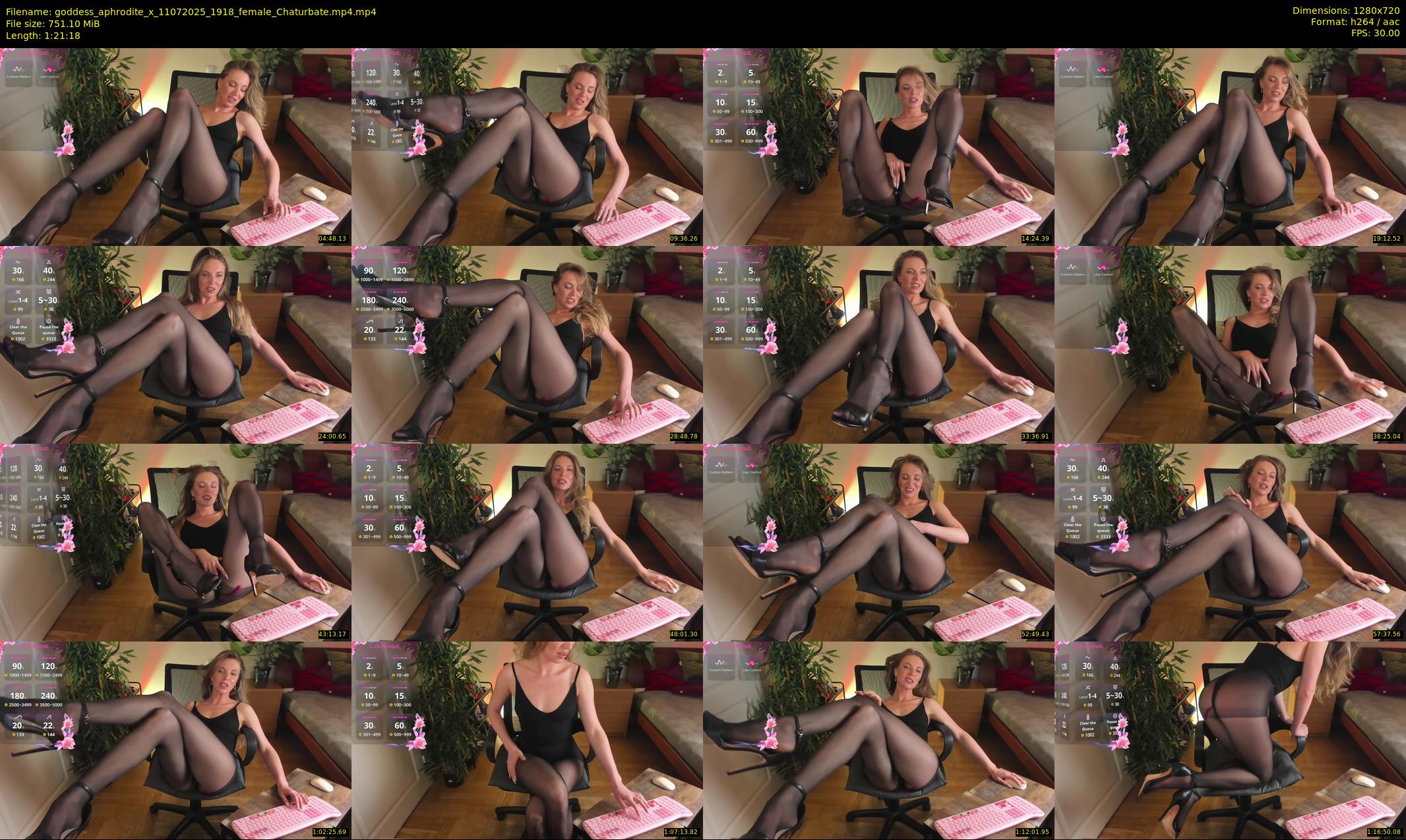 goddess_aphrodite_x — Chaturbate Female stripcam clip, Jul 11, 2025