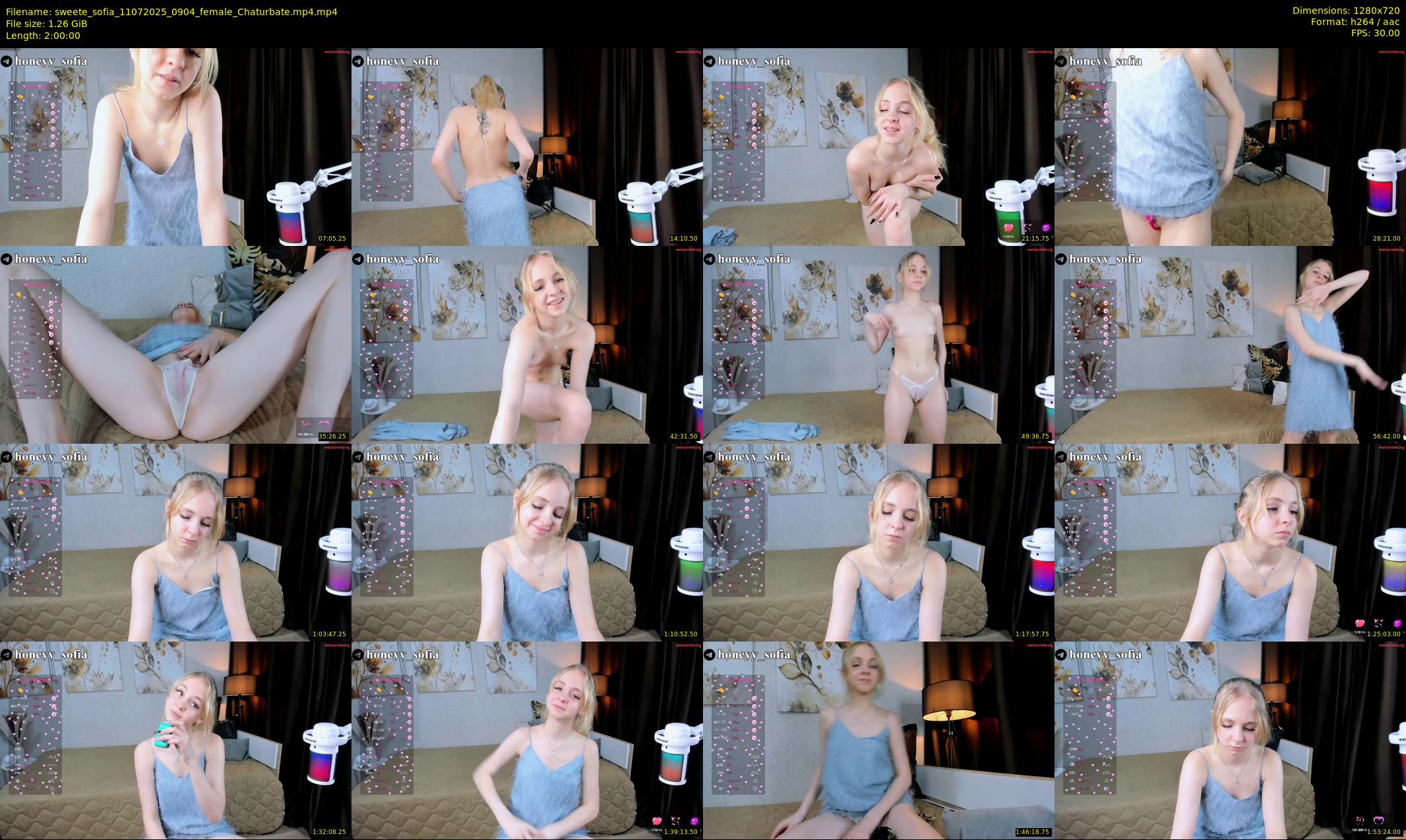 sweete_sofia — Chaturbate Female stripcam clip, Jul 11, 2025