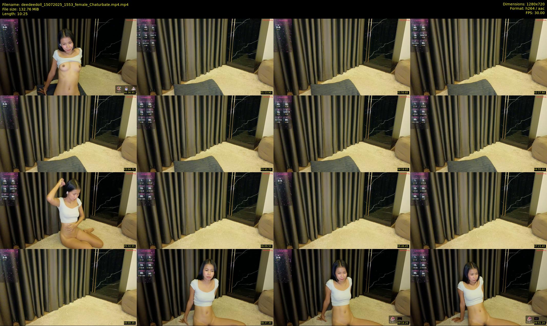 deedeedoll — Chaturbate Female stripcam clip, Jul 15, 2025