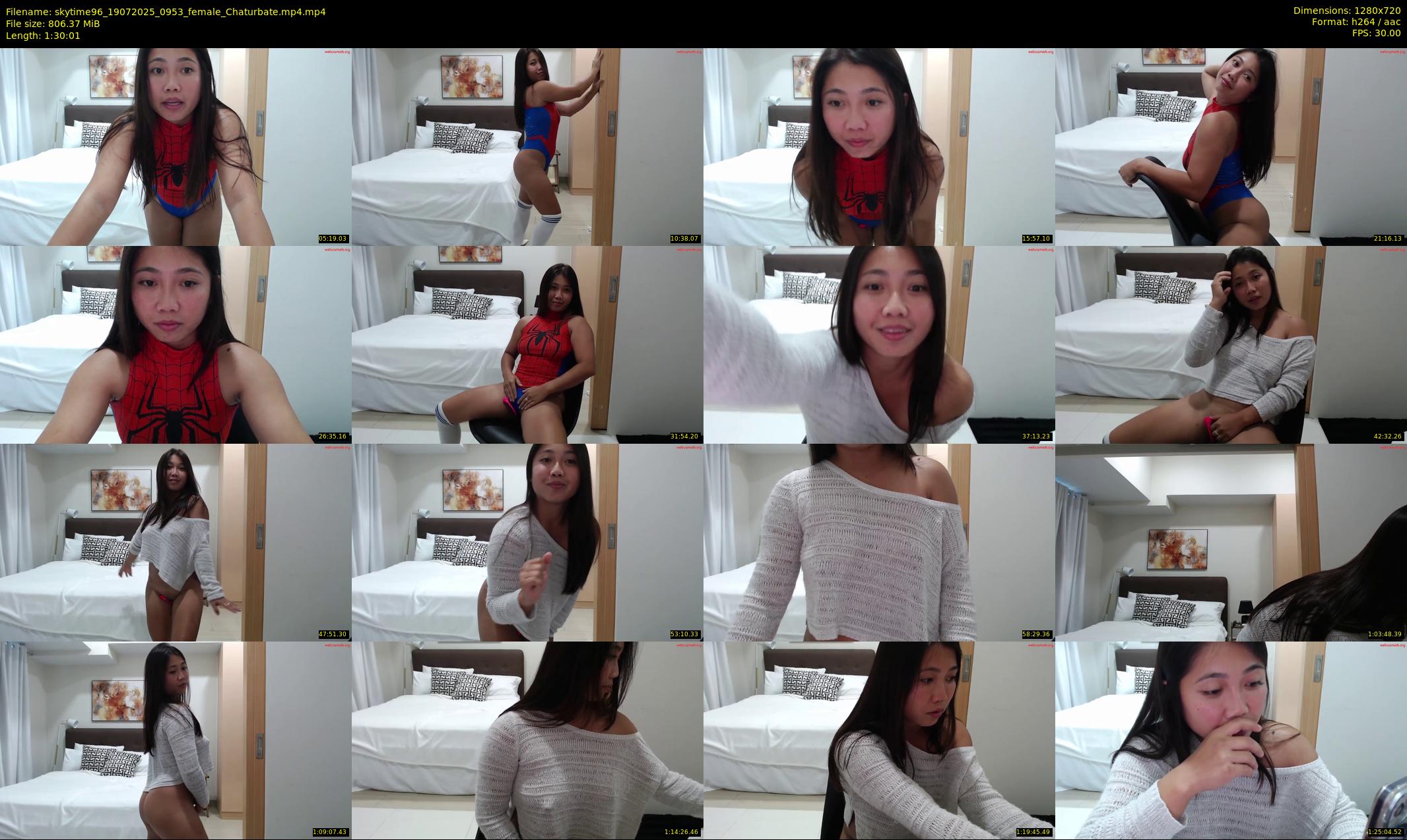 skytime96 — Chaturbate Female stripcam clip, Jul 19, 2025