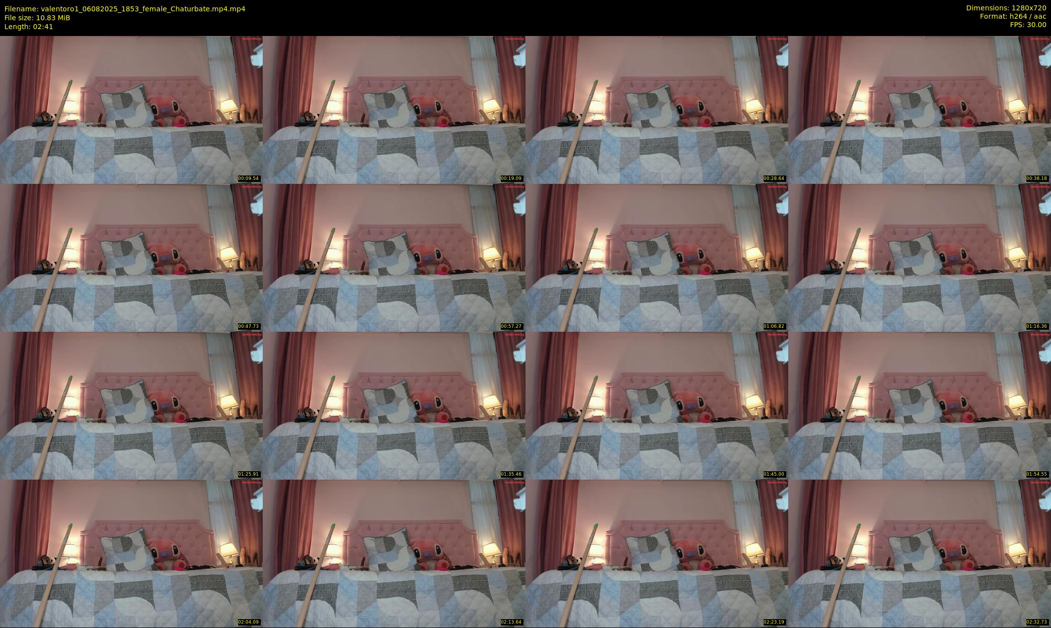 valentoro1 — Chaturbate Female stripcam clip, Aug 6, 2025