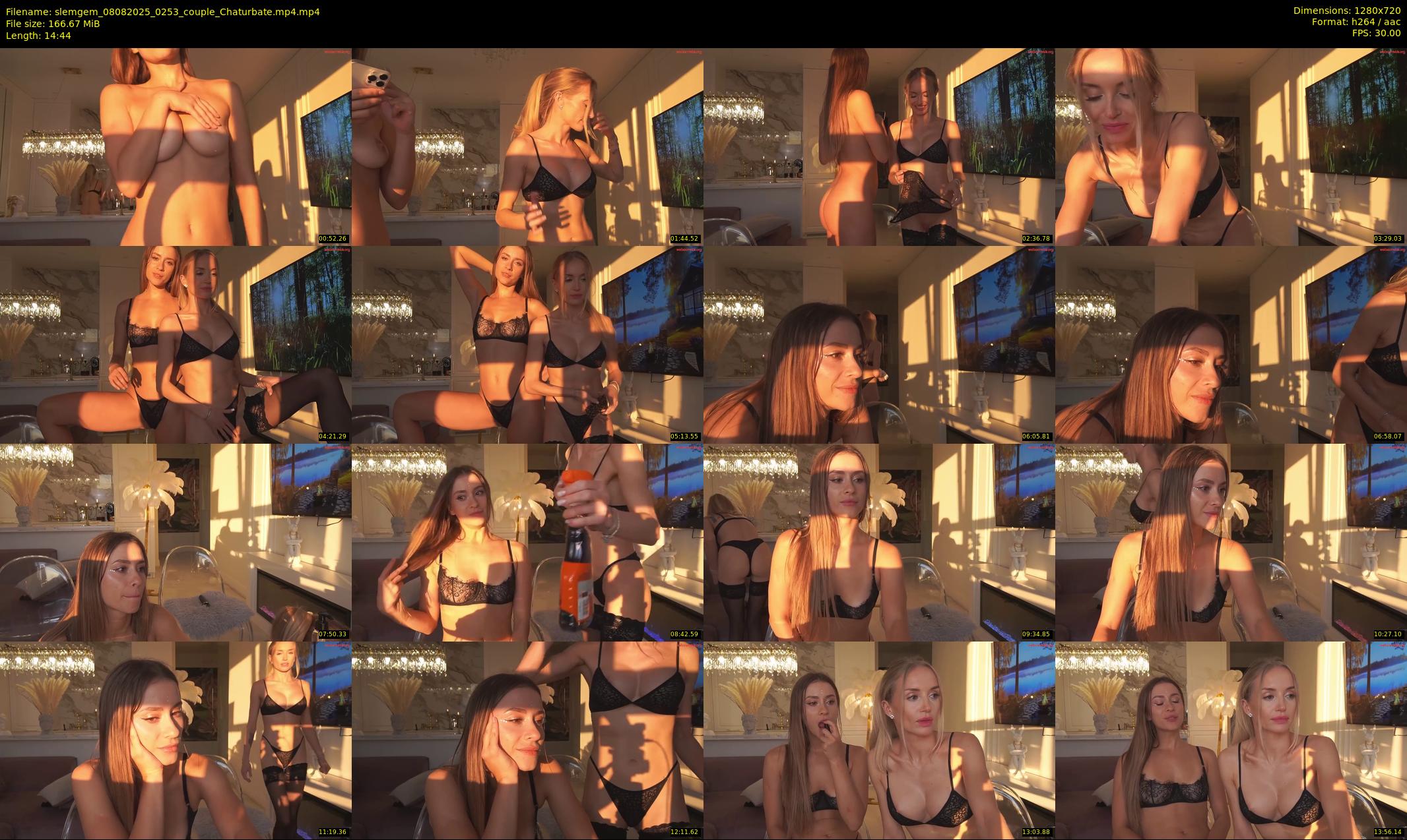 slemgem — Chaturbate Couple stripcam clip, Aug 7, 2025