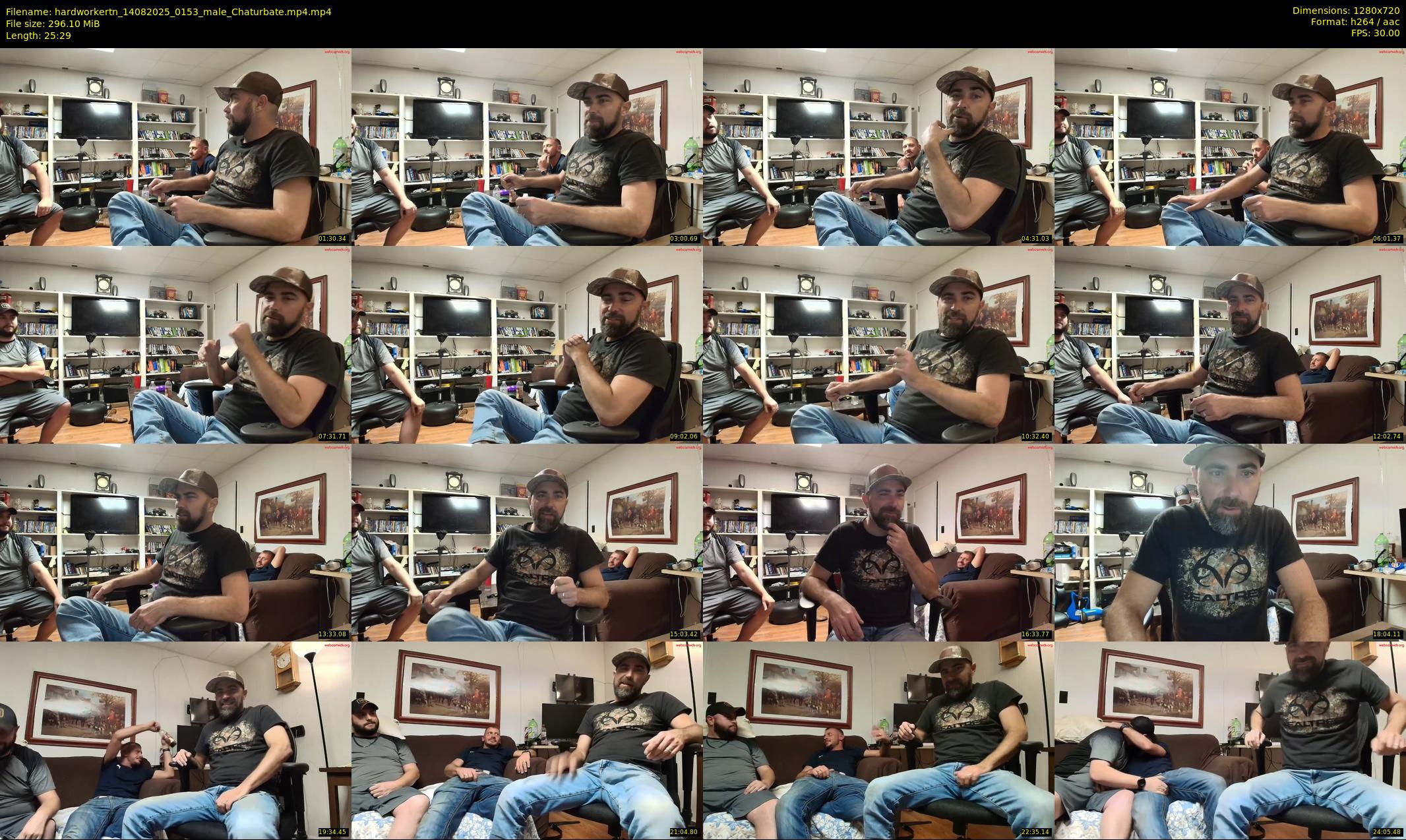 hardworkertn — Chaturbate Male stripcam clip, Aug 13, 2025