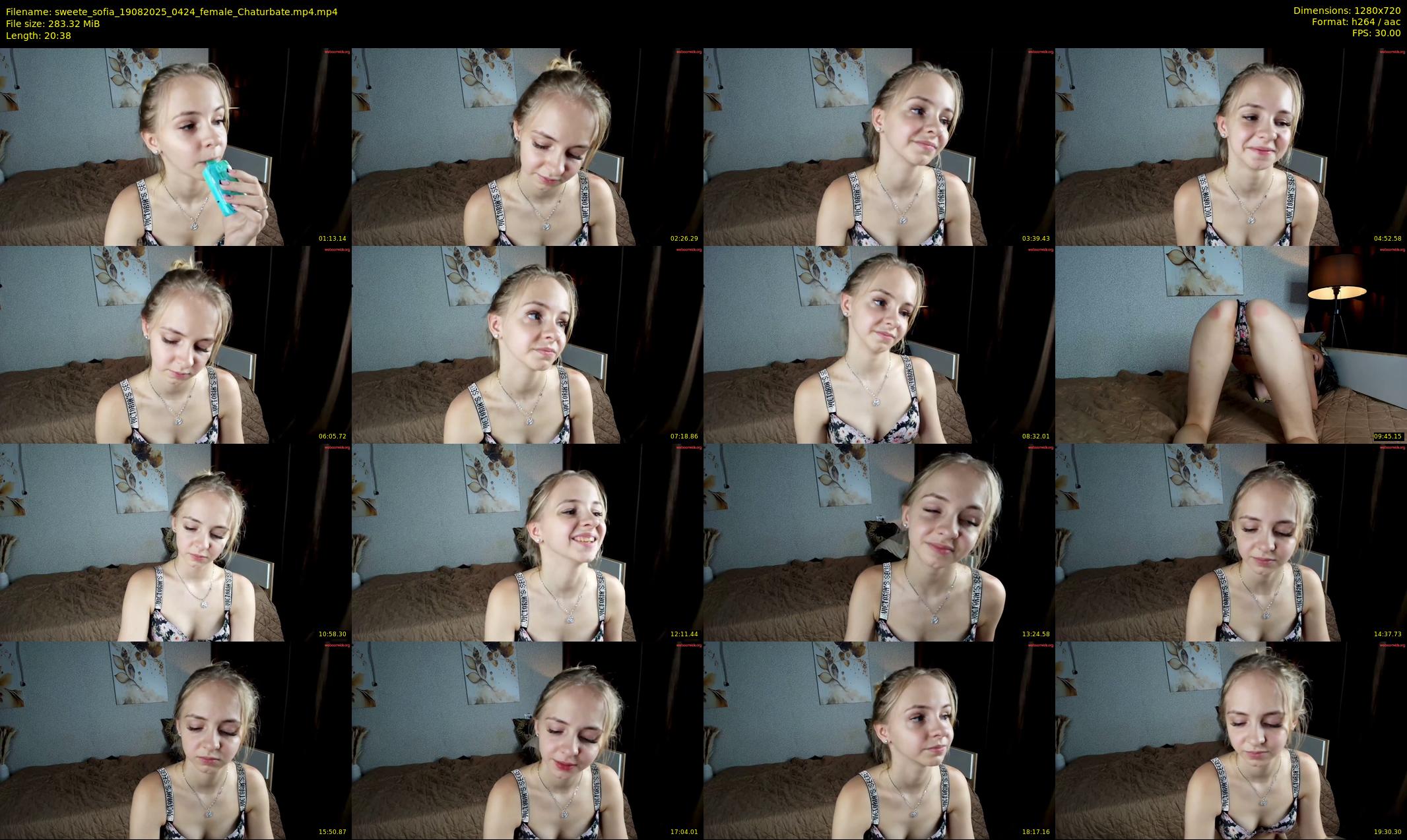 sweete_sofia — Chaturbate Female stripcam clip, Aug 18, 2025