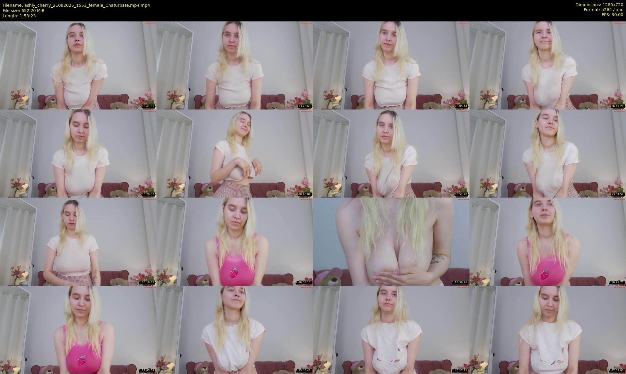 ashly_cherry — Chaturbate Female stripcam clip, Aug 21, 2025