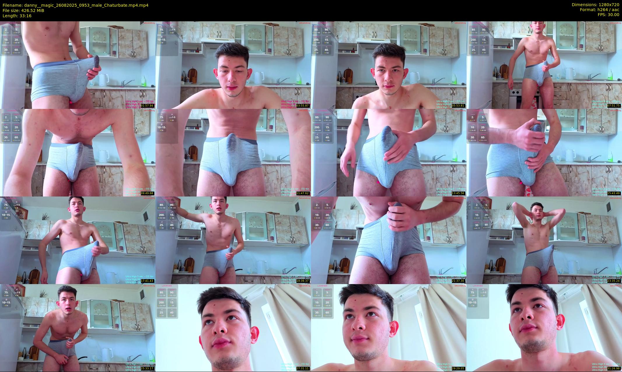 danny__magic — Chaturbate Male stripcam clip, Aug 26, 2025