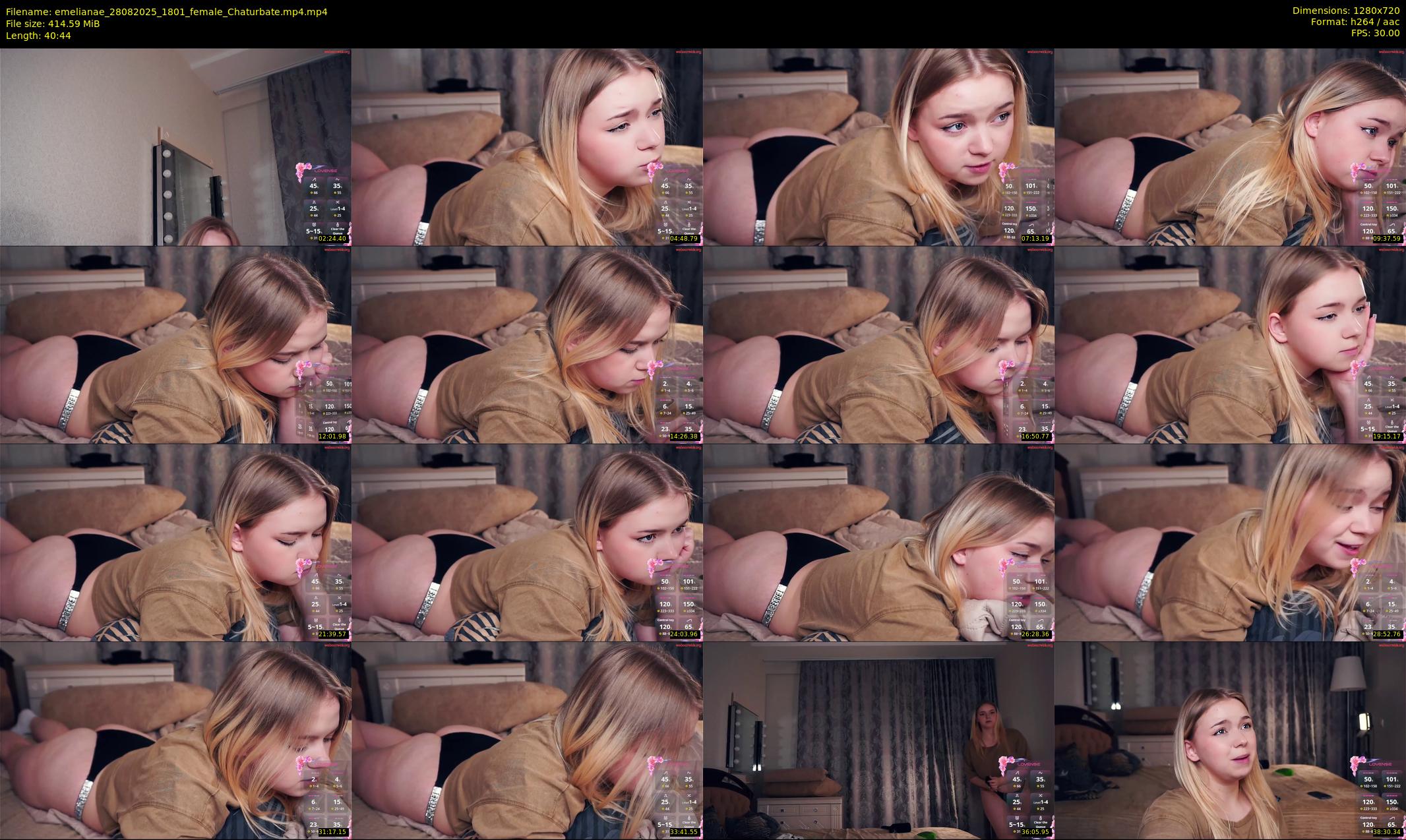 emelianae — Chaturbate Female stripcam clip, Aug 28, 2025