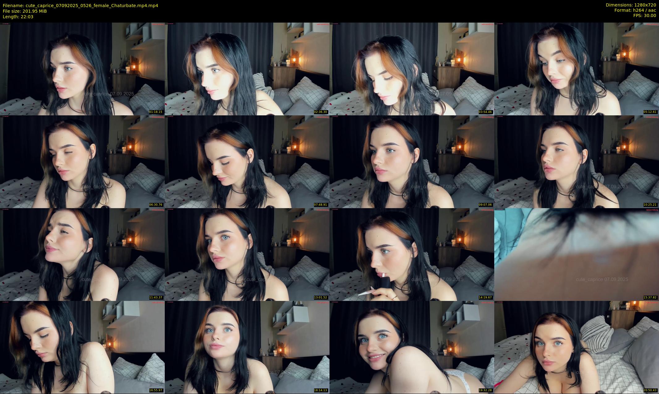 cute_caprice — Chaturbate Female stripcam clip, Sep 6, 2025