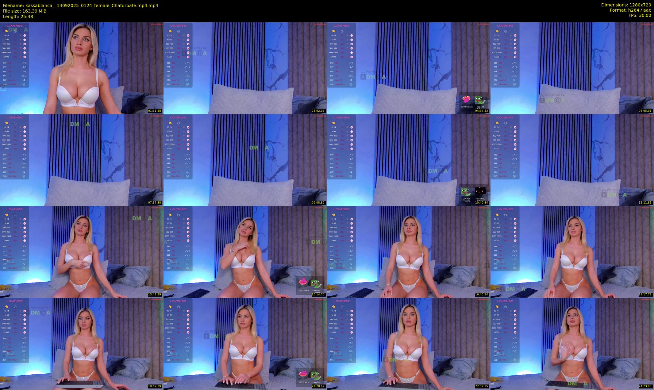 kassablanca_ — Chaturbate Female stripcam clip, Sep 13, 2025