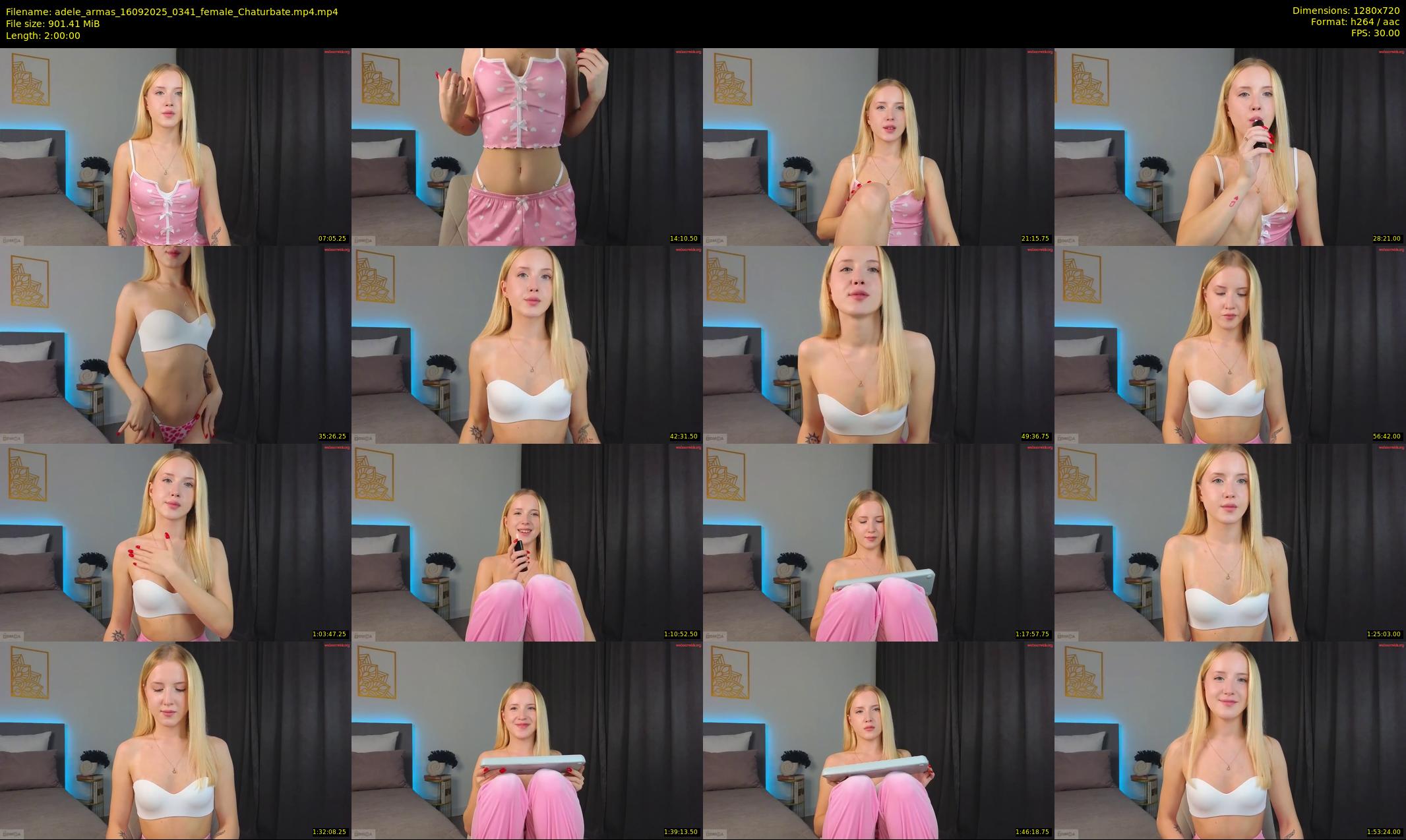 adele_armas — Chaturbate Female stripcam clip, Sep 15, 2025