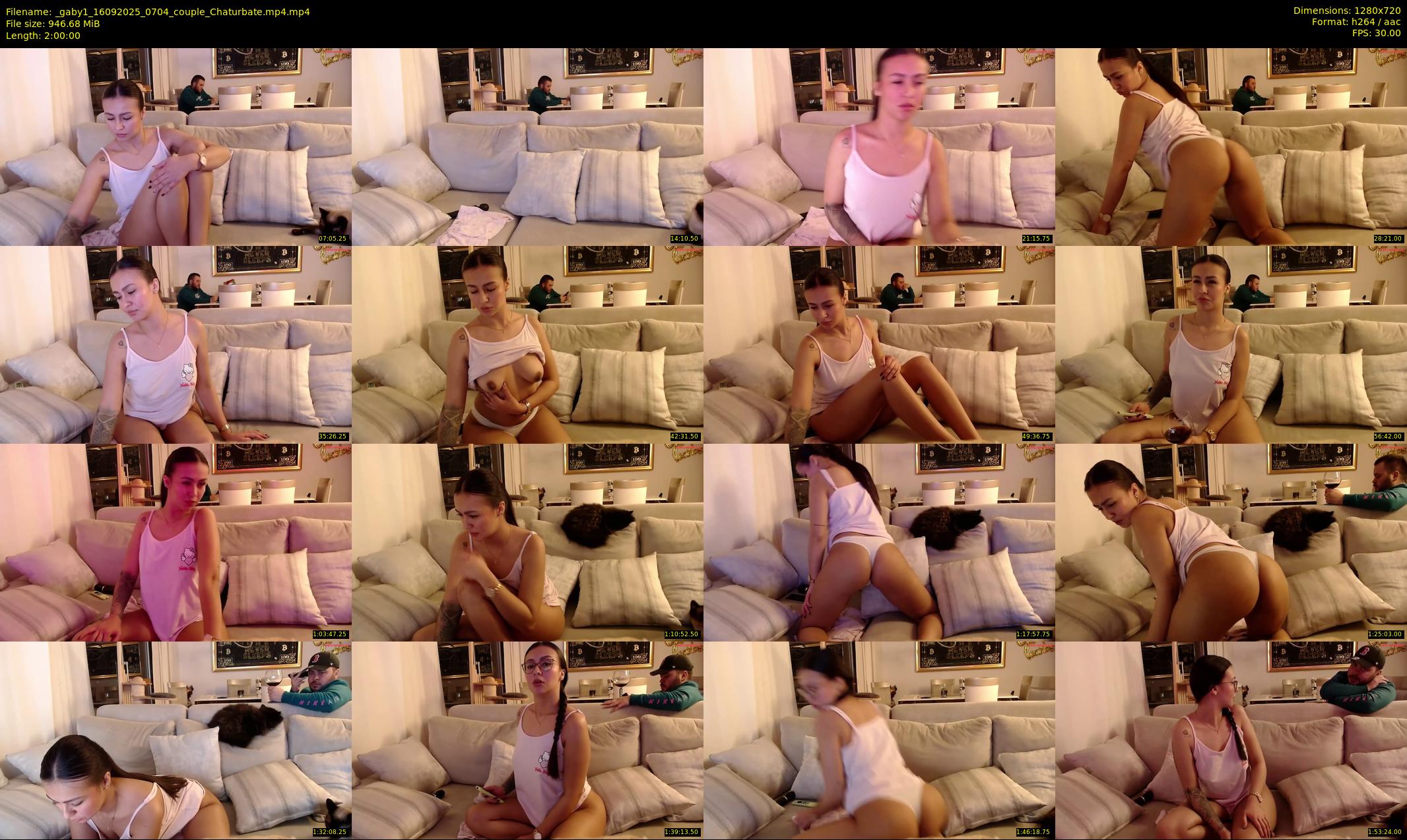 _gaby1 — Chaturbate Female stripcam clip, Sep 16, 2025
