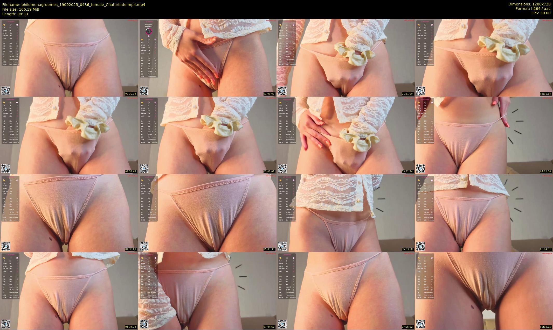 philomenagroomes — Chaturbate Female stripcam clip, Sep 18, 2025
