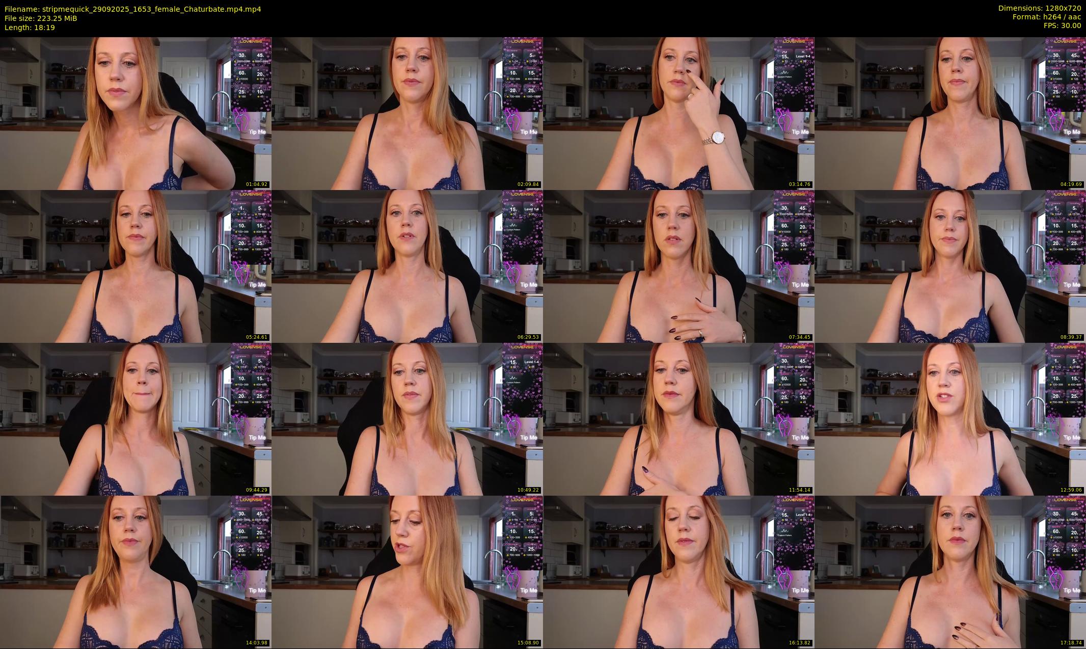 stripmequick — Chaturbate Female stripcam clip, Sep 29, 2025