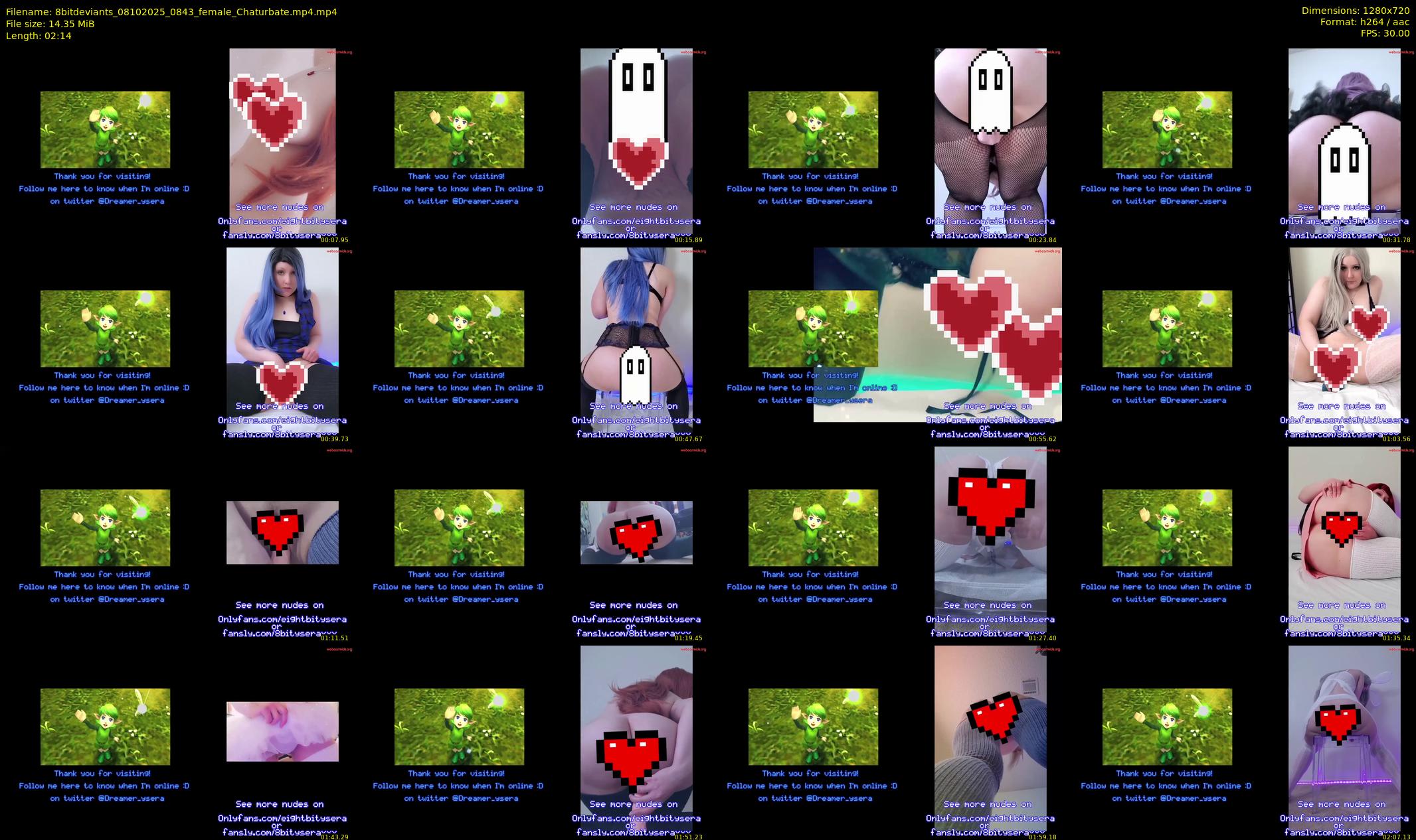 8bitdeviants — Chaturbate Female stripcam clip, Oct 8, 2025