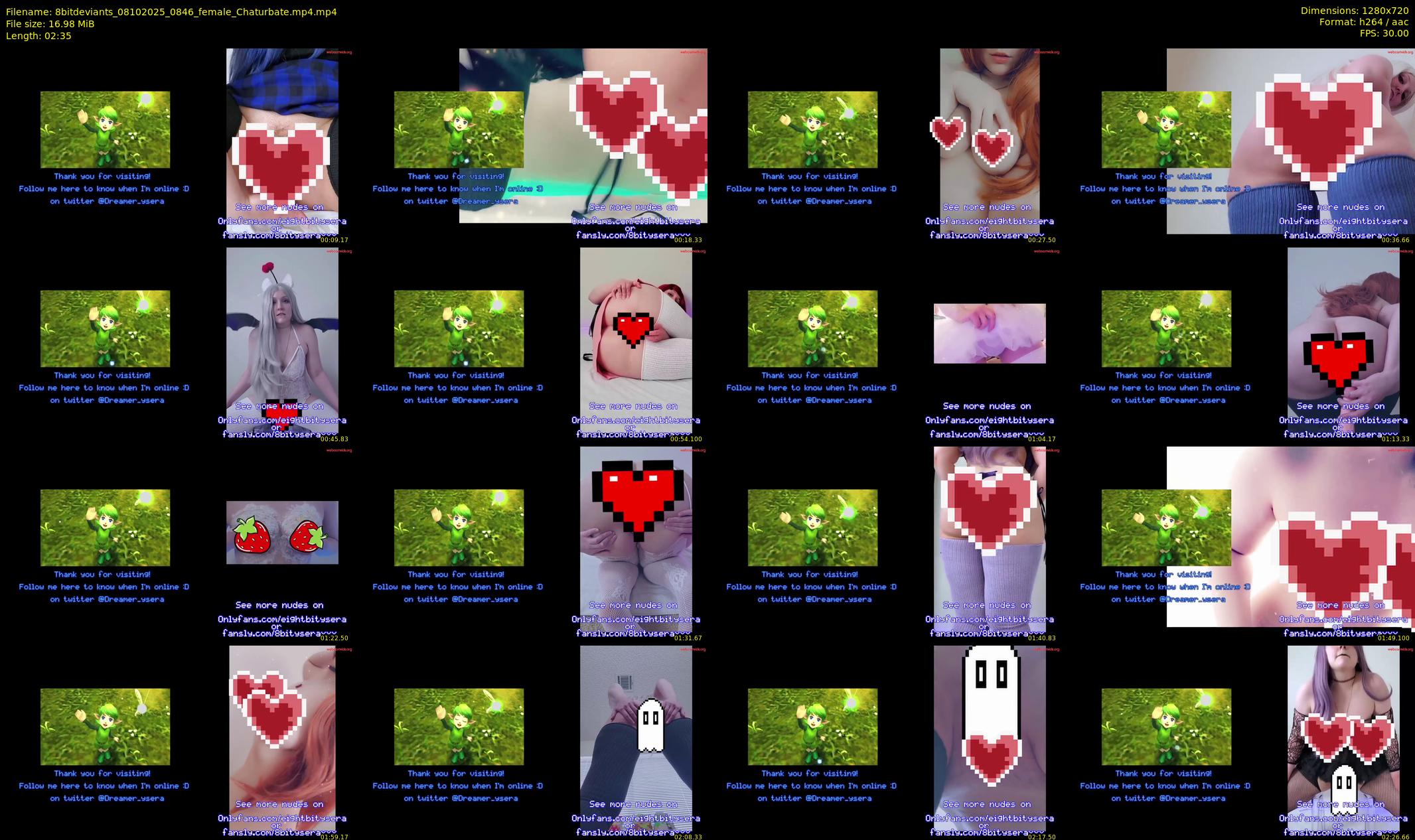 8bitdeviants — Chaturbate Female stripcam clip, Oct 8, 2025