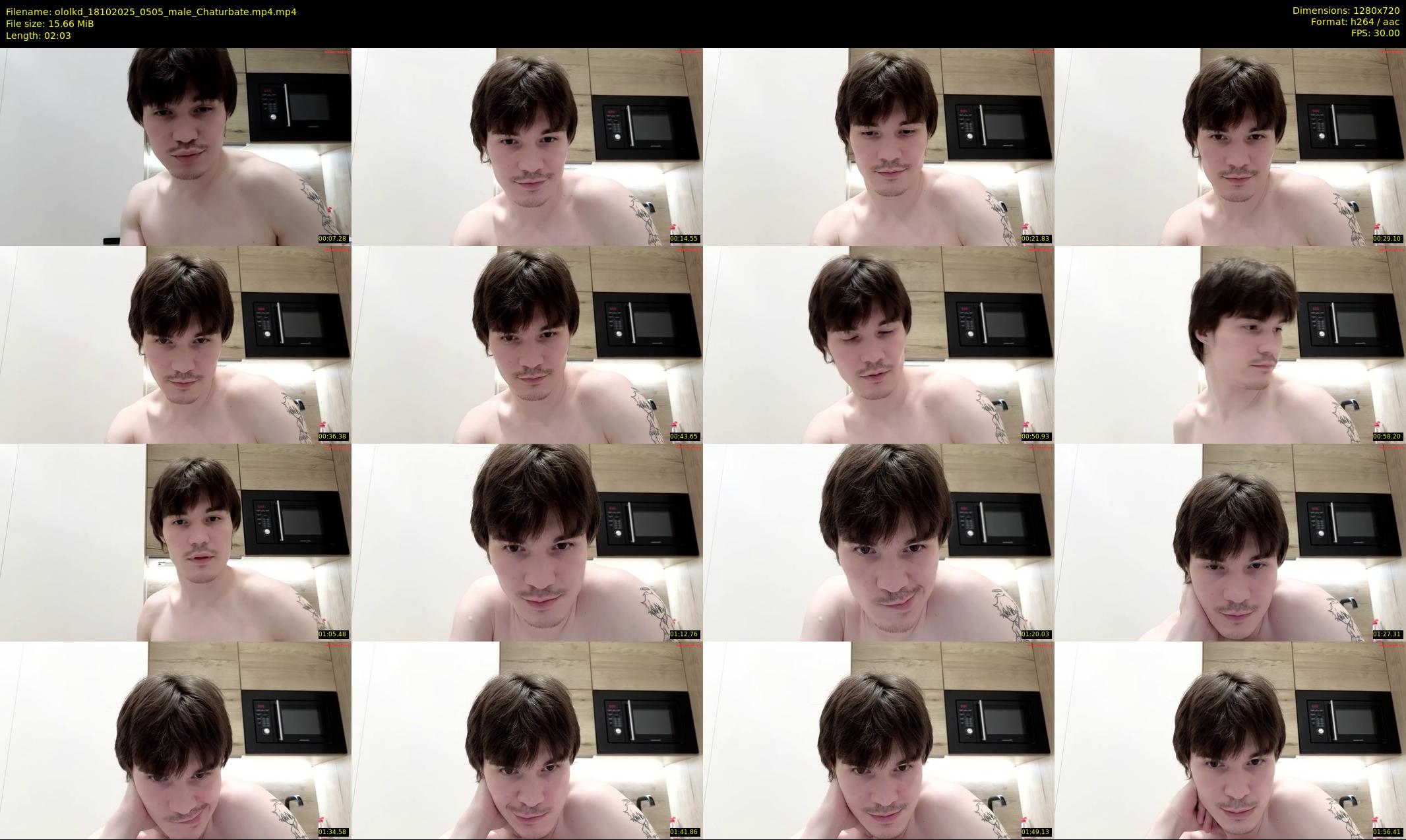 ololkd — Chaturbate Male stripcam clip, Oct 17, 2025