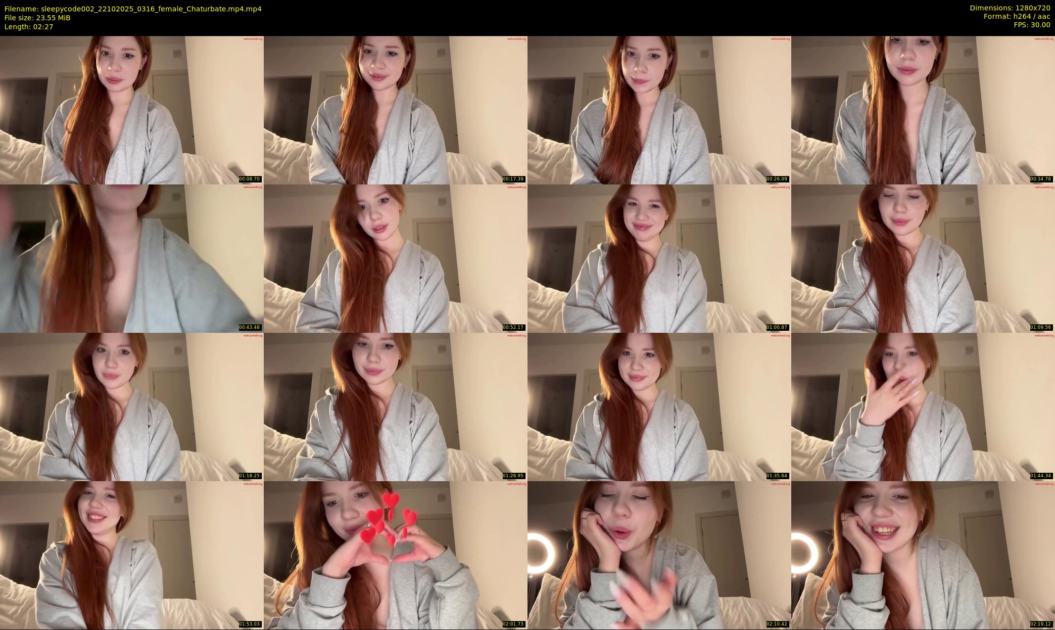 sleepycode002 — Chaturbate Female stripcam clip, Oct 21, 2025