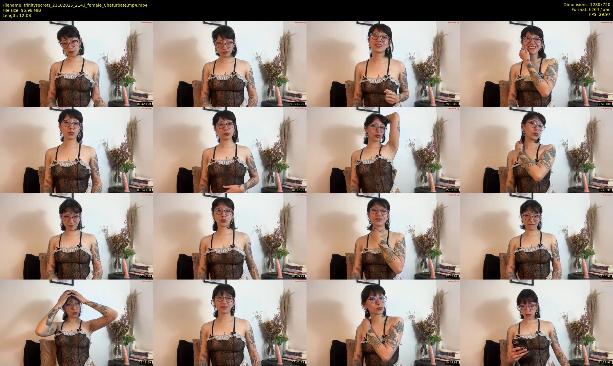 trinitysecrets — Chaturbate Female stripcam clip, Oct 21, 2025