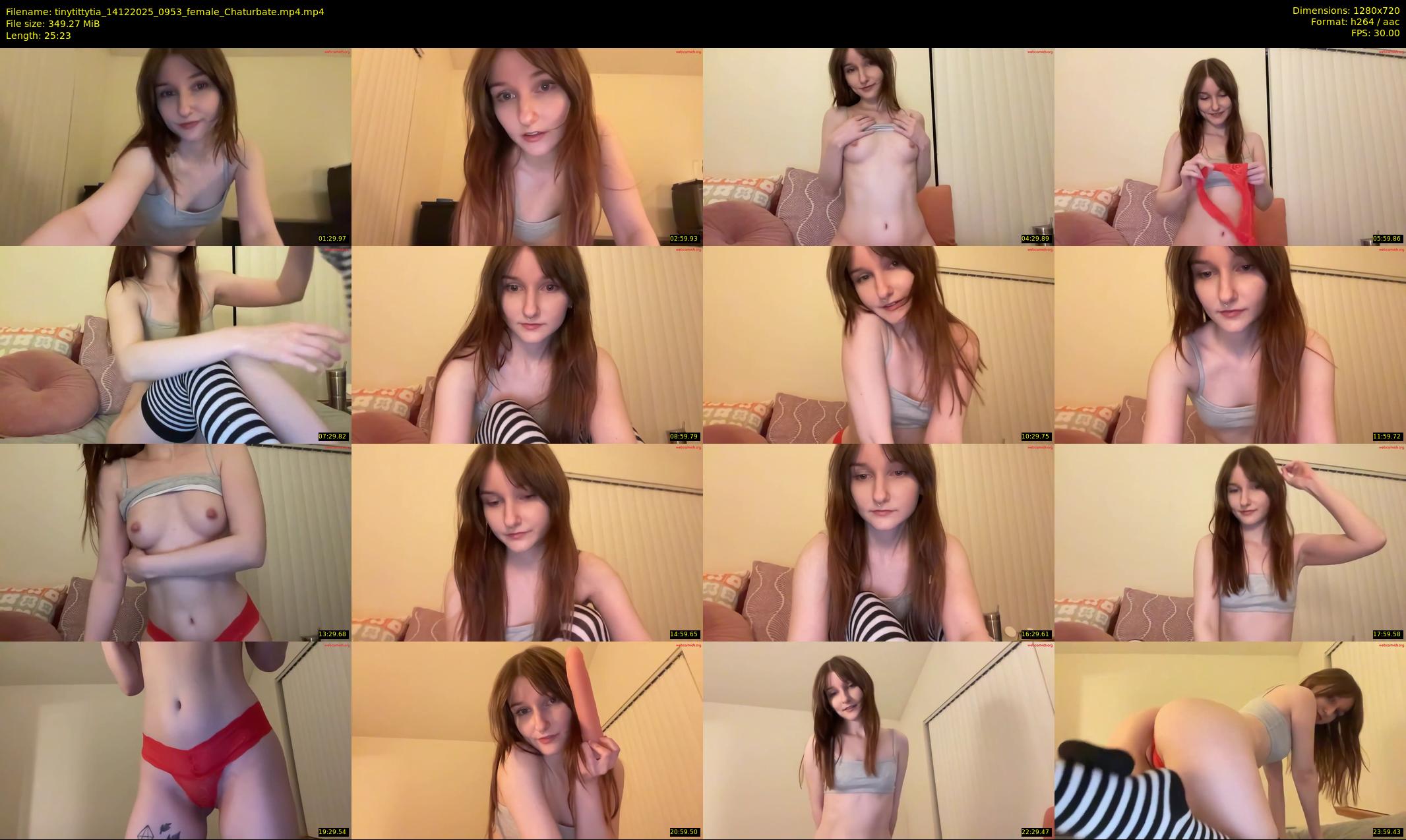 tinytittytia — Chaturbate Female stripcam clip, Dec 14, 2025