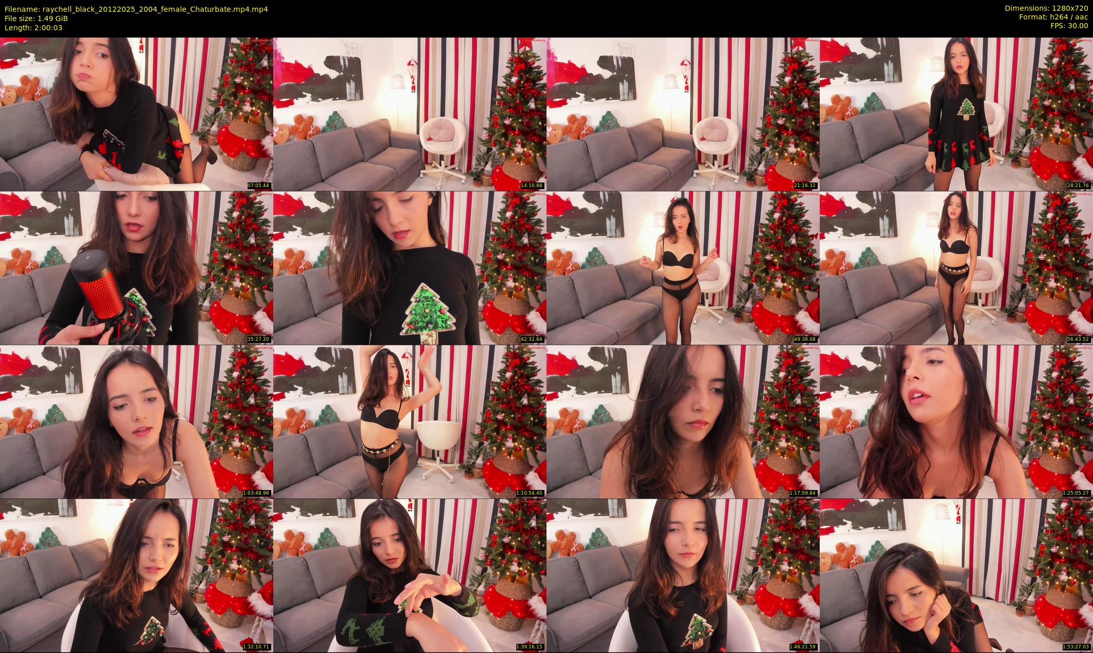 raychell_black — Chaturbate Female stripcam clip, Dec 20, 2025