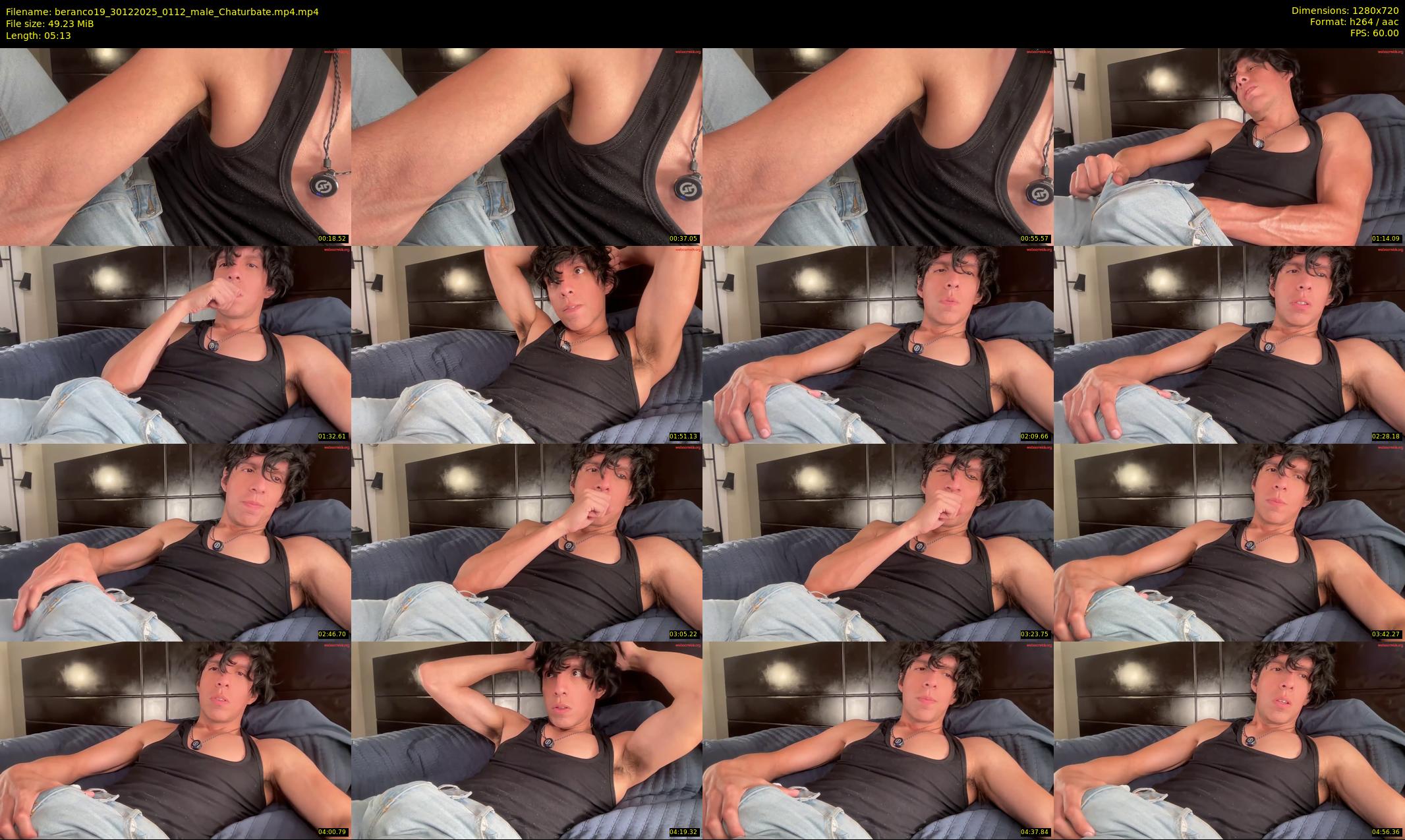 beranco19 — Chaturbate Male stripcam clip, Dec 29, 2025