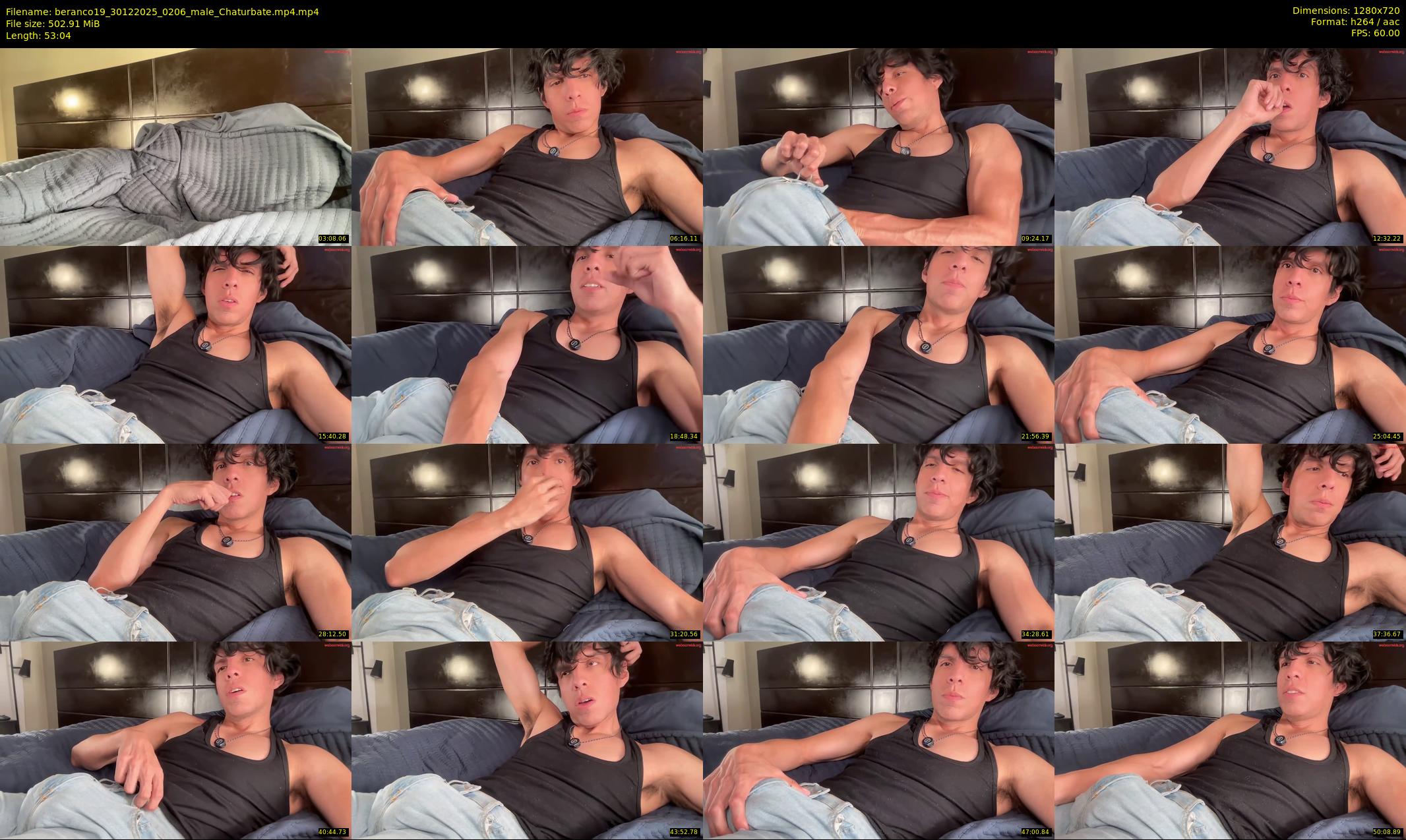 beranco19 — Chaturbate Male stripcam clip, Dec 29, 2025