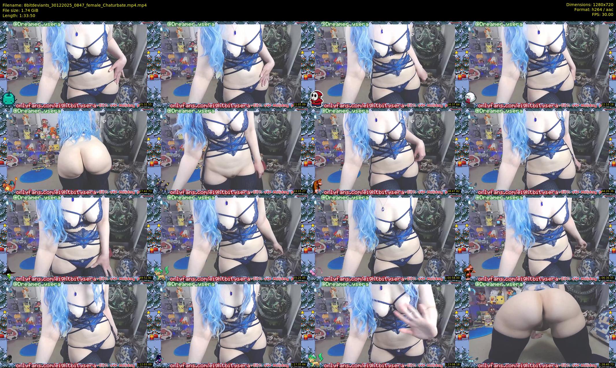 8bitdeviants — Chaturbate Female stripcam clip, Dec 30, 2025