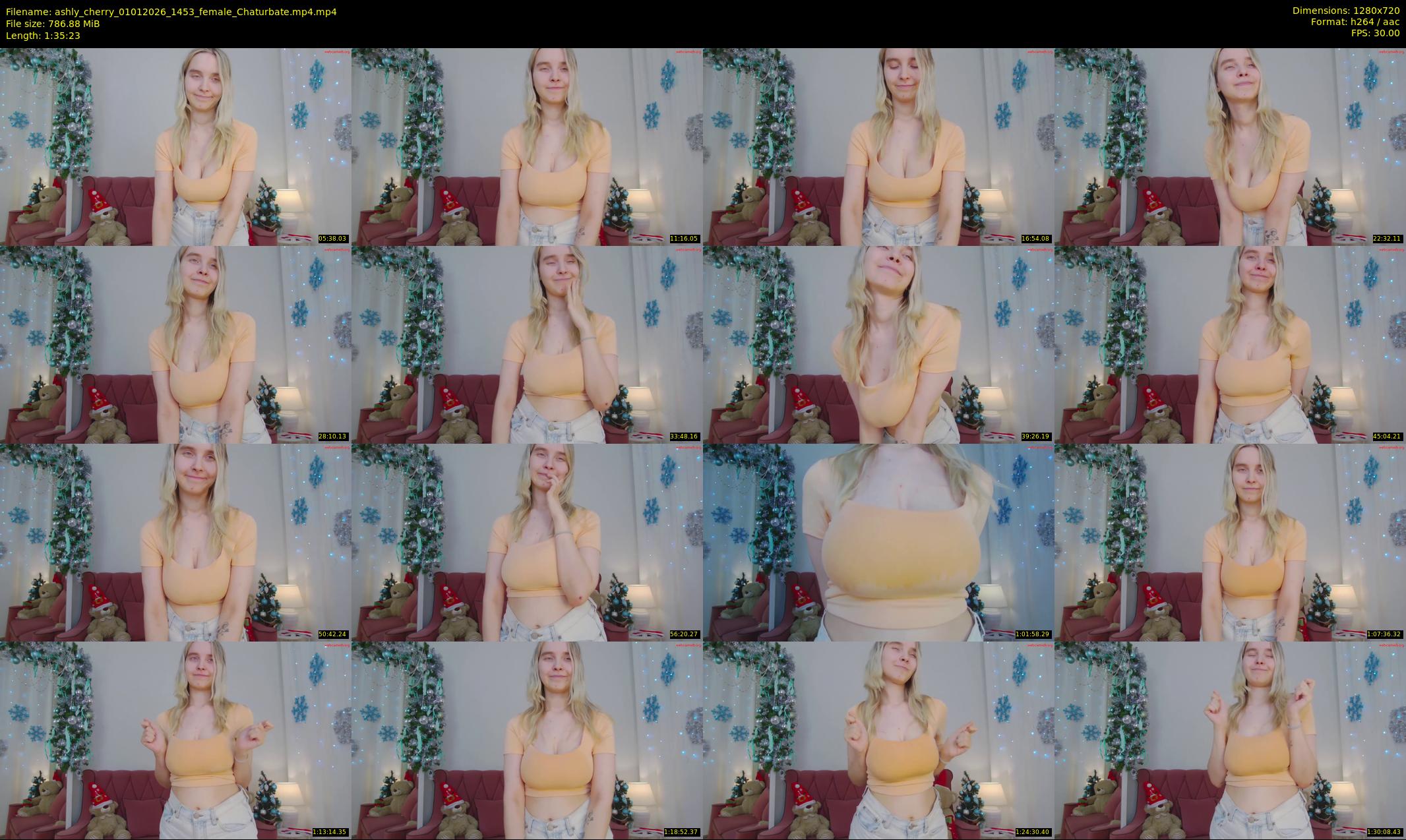 ashly_cherry — Chaturbate Female stripcam clip, Jan 1, 2026